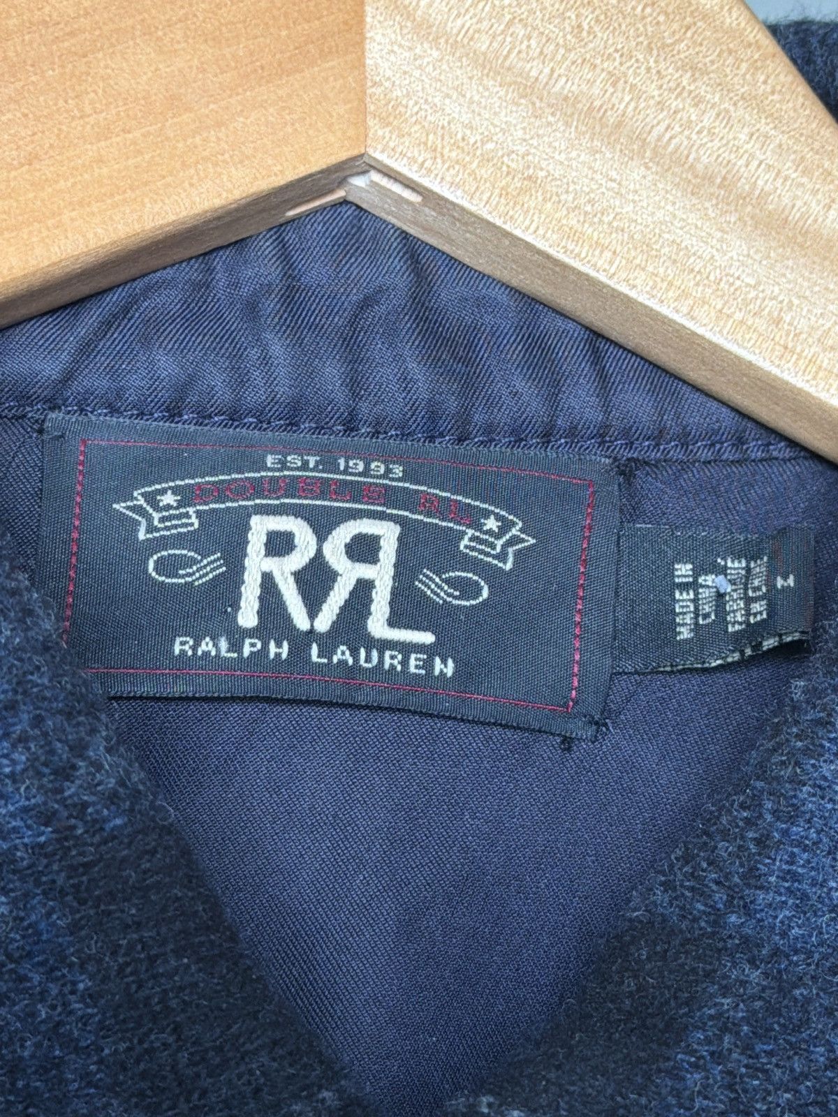 RRL Ralph Lauren RRL Merino and Cashmere blend Workshirt Sweater Size US M / EU 48-50 / 2 - 5 Thumbnail