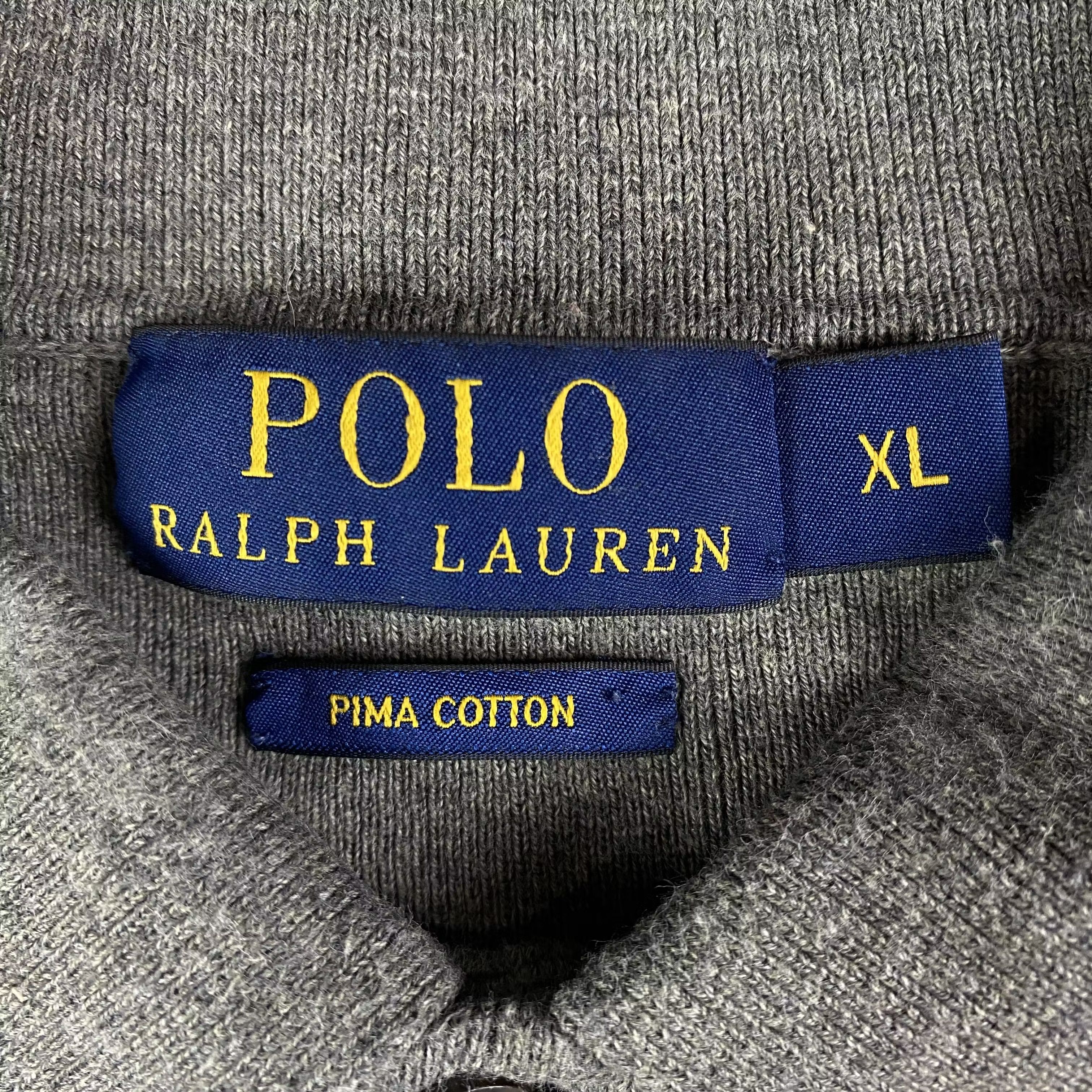Polo Ralph Lauren × Ralph Lauren Mens Polo Long Sleeve Pullover Ralph Lauren Size XL Size US XL / EU 56 / 4 - 4 Thumbnail