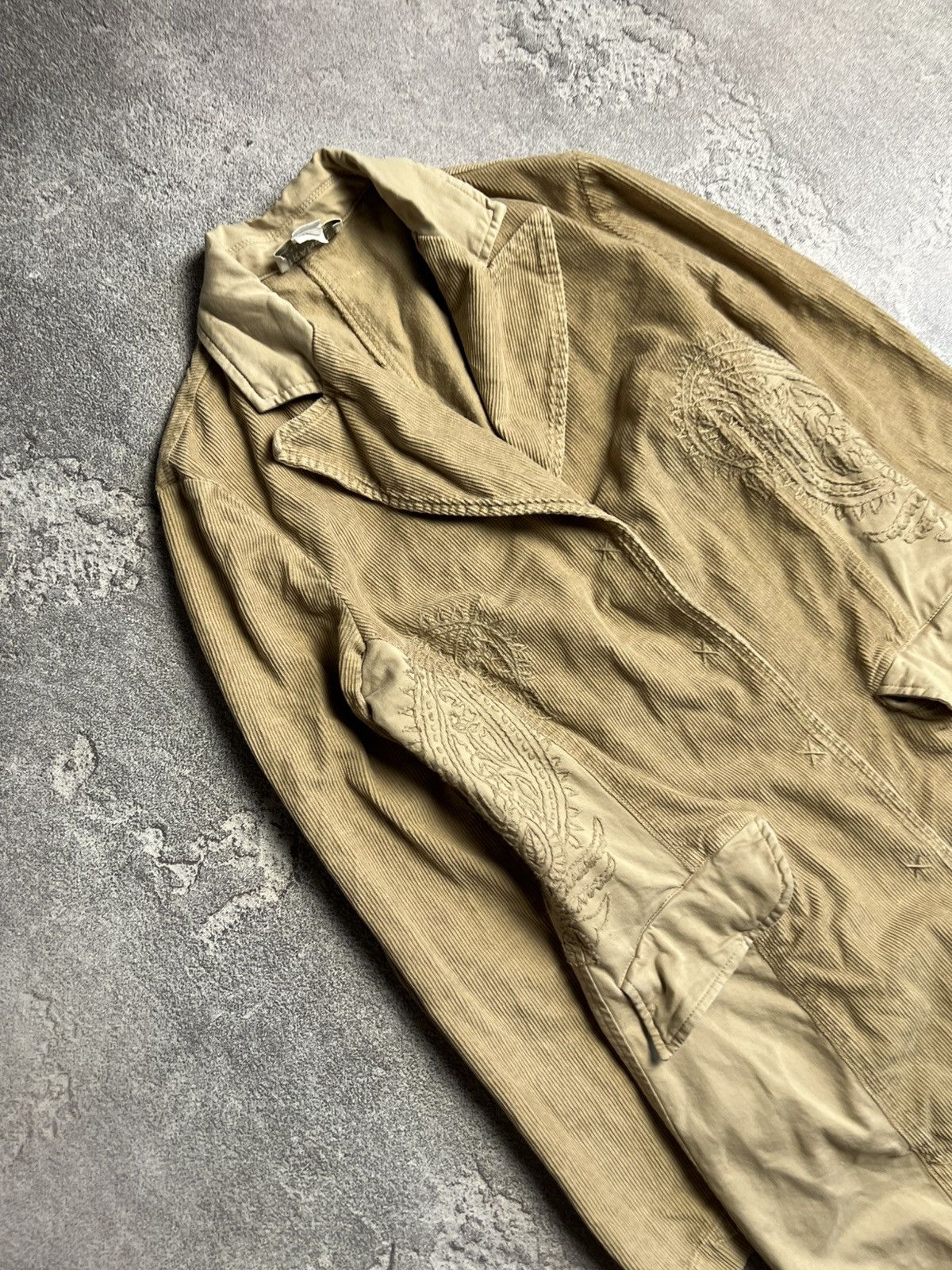 Transit Transit Par Such Beige Long Sleeve Snap Coat Long Cardigan Size XS / US 0-2 / IT 36-38 - 3 Thumbnail