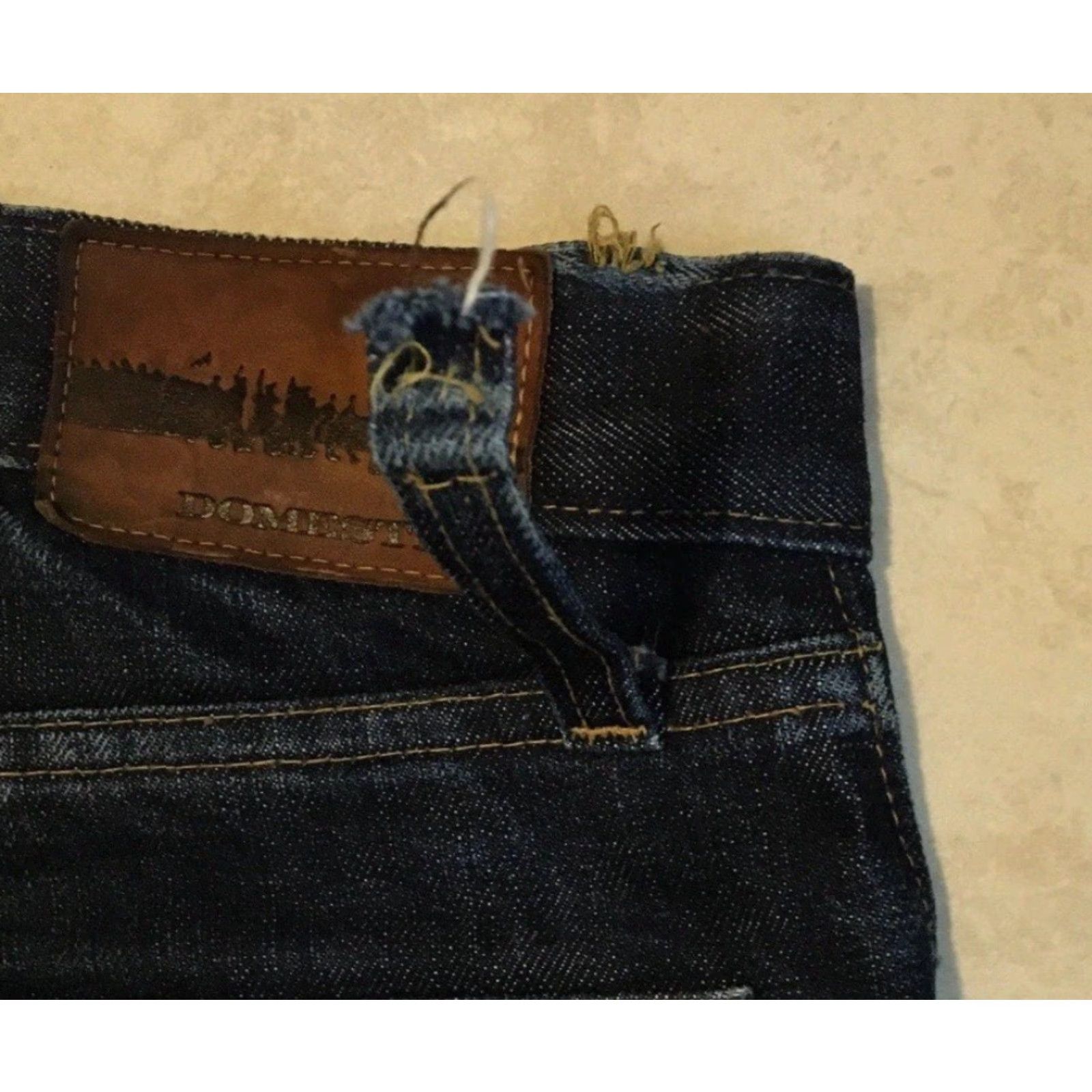 Alien Workshop VINTAGE Domestics Faded Distressed Selvedge Denim Jeans 36 Men Blue Jeans 80s 90s Grunge Rock Size US 36 / EU 52 - 5 Thumbnail