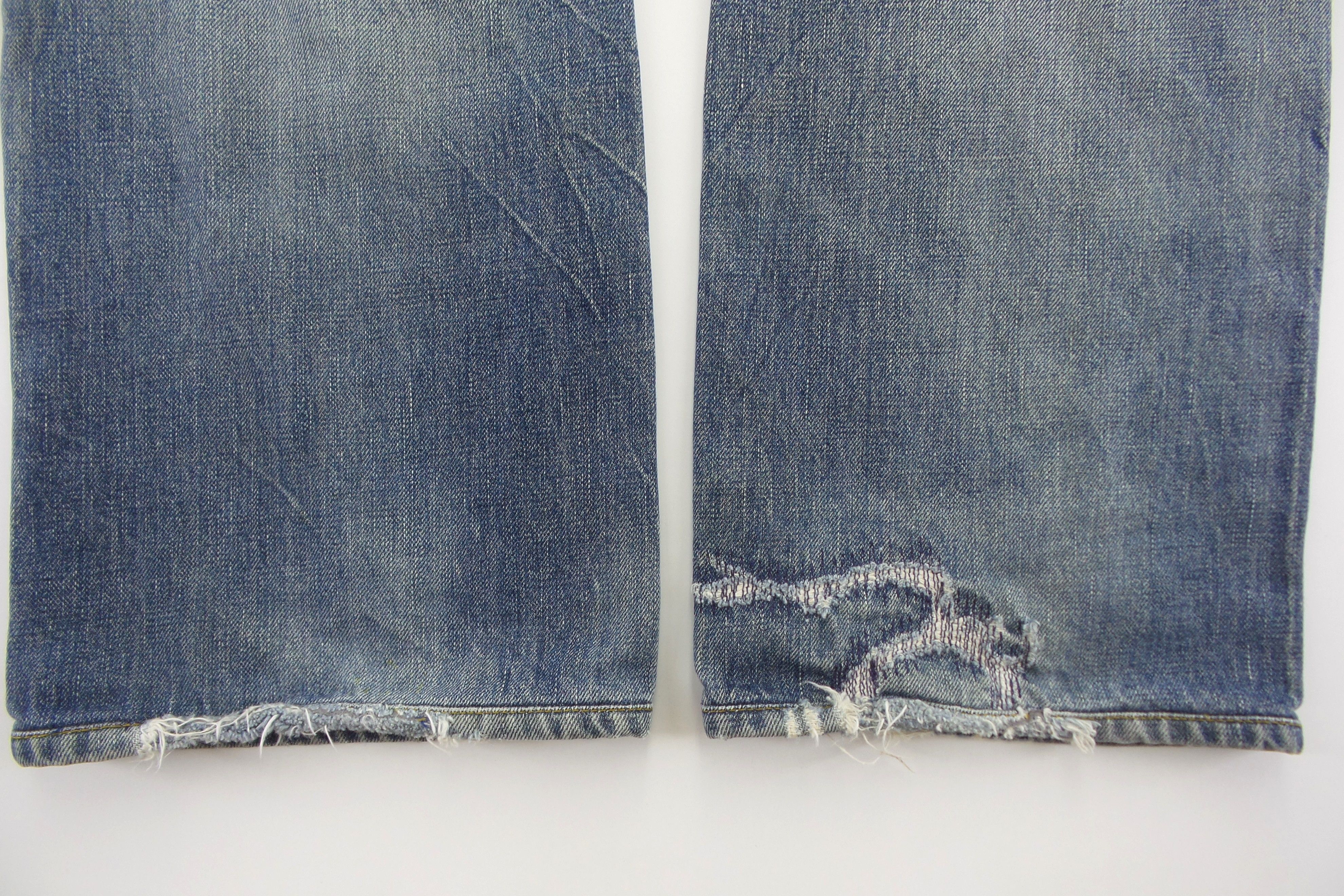 AG Adriano Goldschmied AG Adriano Goldschmied Button Fly Selvedge Jeans W34xL40.5 Size US 32 / EU 48 - 11 Thumbnail
