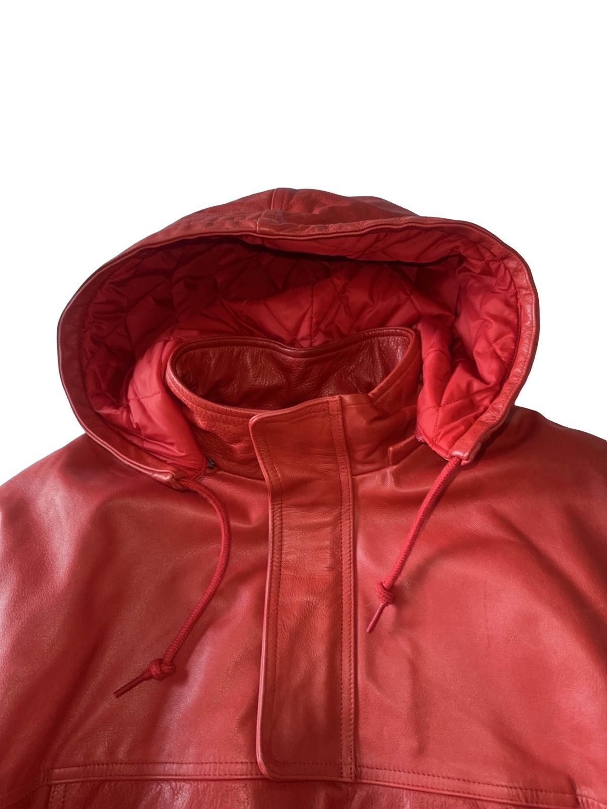 Nike × Supreme Supreme FW19 Nike Leather Anorak Size US M / EU 48-50 / 2 - 4 Thumbnail