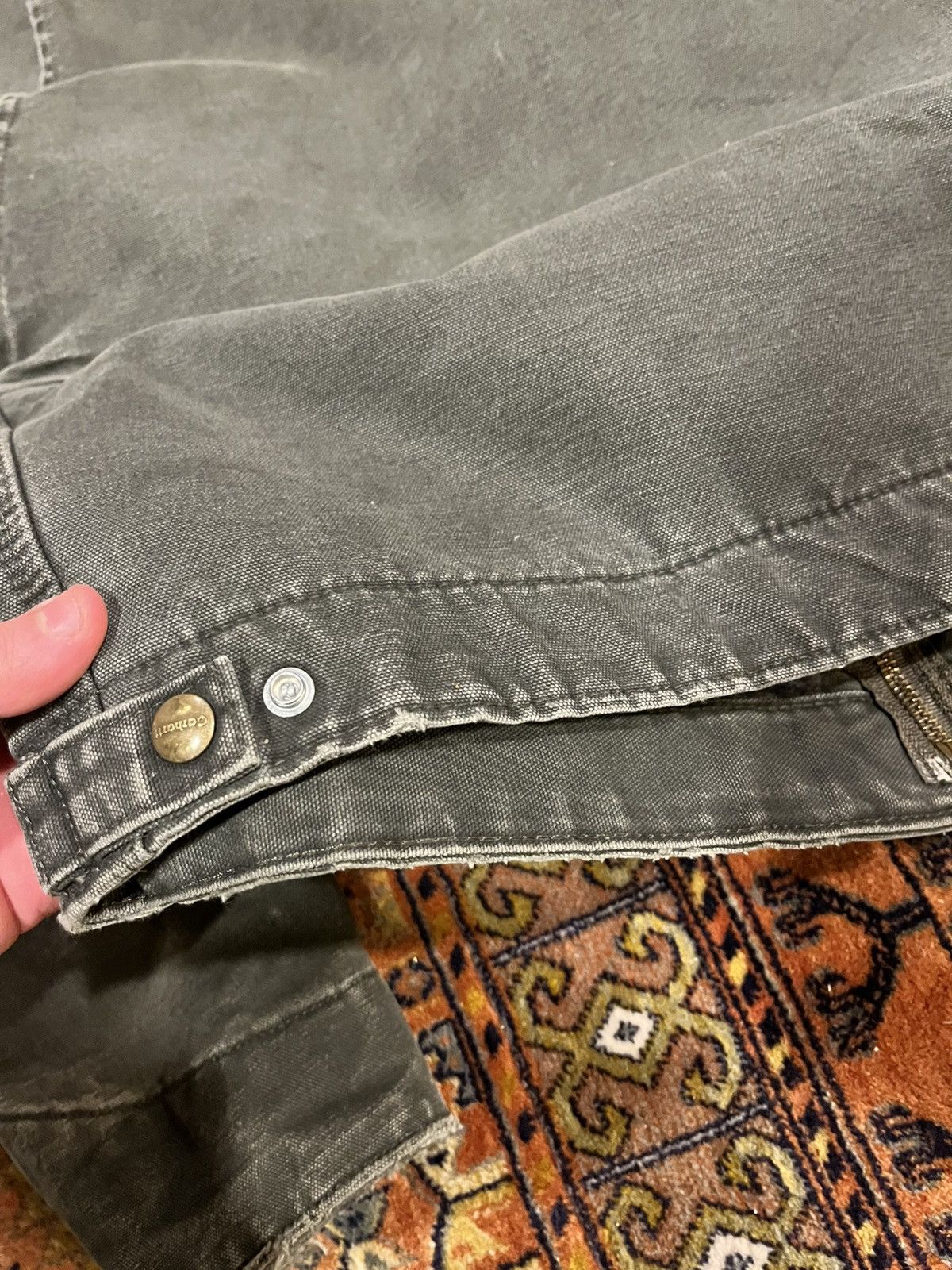Carhartt VTG carhartt detroit jacket MOS sz small Size US S / EU 44-46 / 1 - 7 Thumbnail