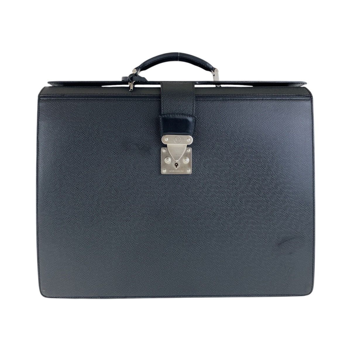 Louis Vuitton Louis Vuitton Louis Vuitton Taiga Pilot Case Briefcase M30022 Leather Business Bag M30022 DUTY FREE for USA Size ONE SIZE - 1 Thumbnail