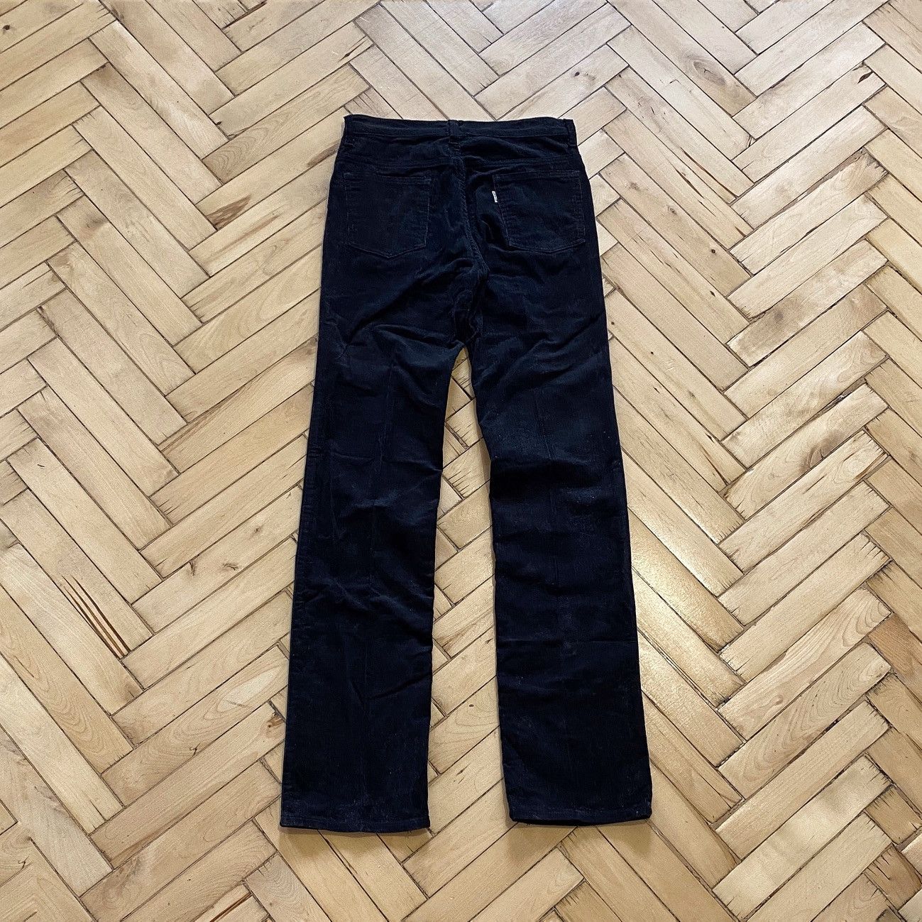 Vintage 80’s Levi’s Corduroy Black Slim Fit Pants