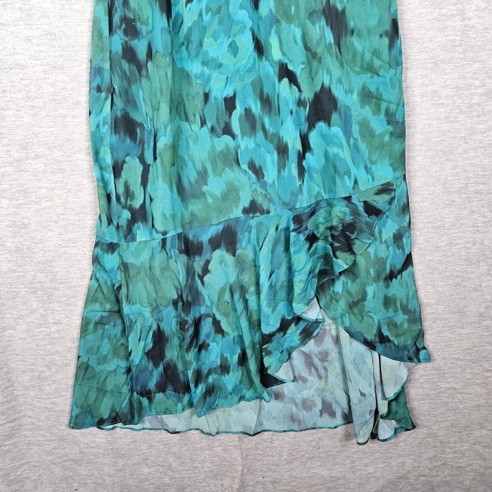 Vintage Showpo Women's One Shoulder Ruffle Tulip Hem Clabelle Midaxi Dress Size 12 NEW Size XL / US 12-14 / IT 48-50 - 4 Thumbnail