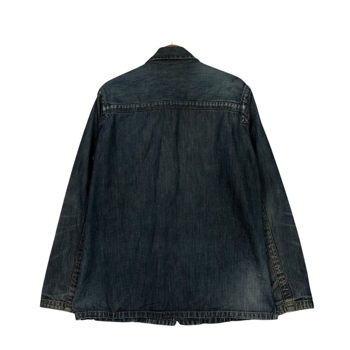 Japanese Brand 📌Vintage Chore Work Denim Jacket IXI:Z Japan Issey Miyake Size US M / EU 48-50 / 2 - 9 Thumbnail