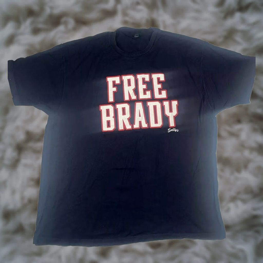Tultex Tultex Pre Shrunk Free Brady Sully’s Men’s Navy Blue Crew T-shirt Size XXL Size US XXL / EU 58 / 5 - 1 Thumbnail