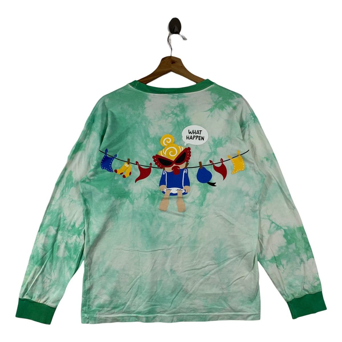 Hysteric Glamour Vintage 90s Hysteric Glamour "Mini Hysteric" Long Sleeve Tee Size US M / EU 48-50 / 2 - 4 Thumbnail