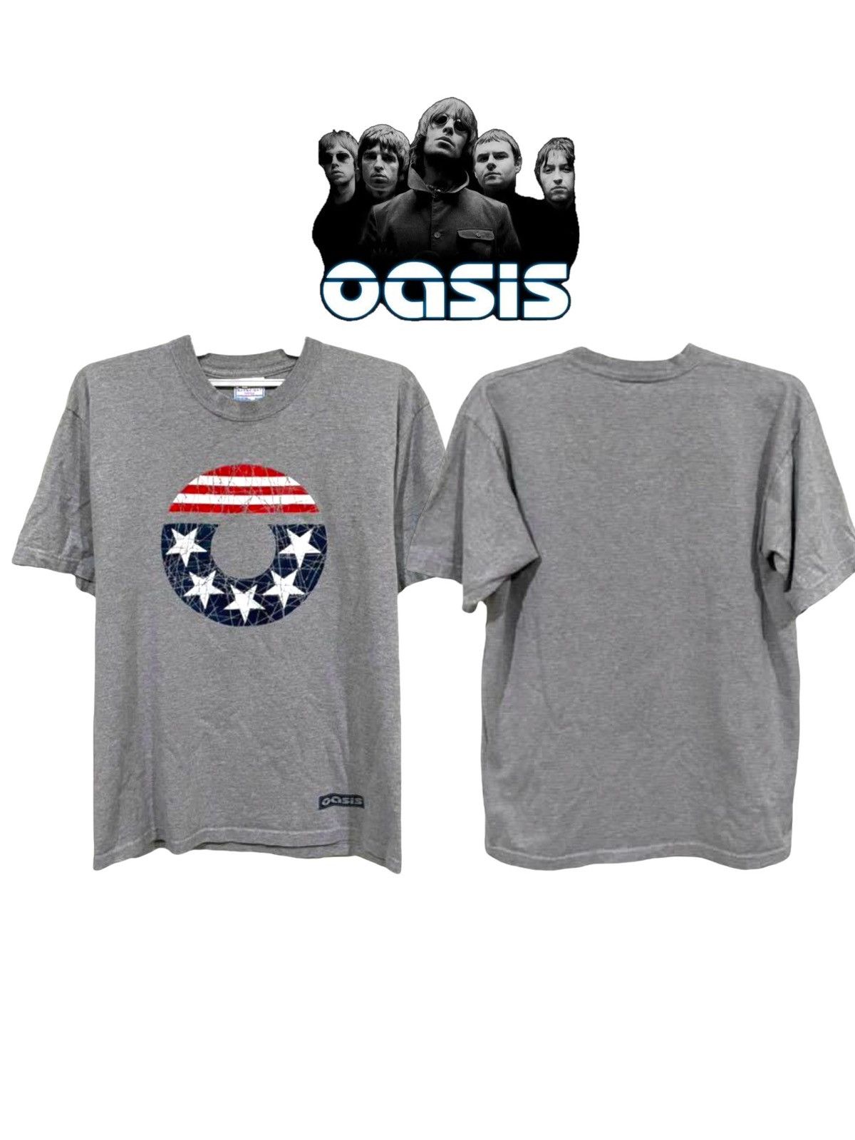 Band Tees × Vintage Oasis Vintage Tee - Must Have For Reunion Tour Size US M / EU 48-50 / 2 - 2 Thumbnail