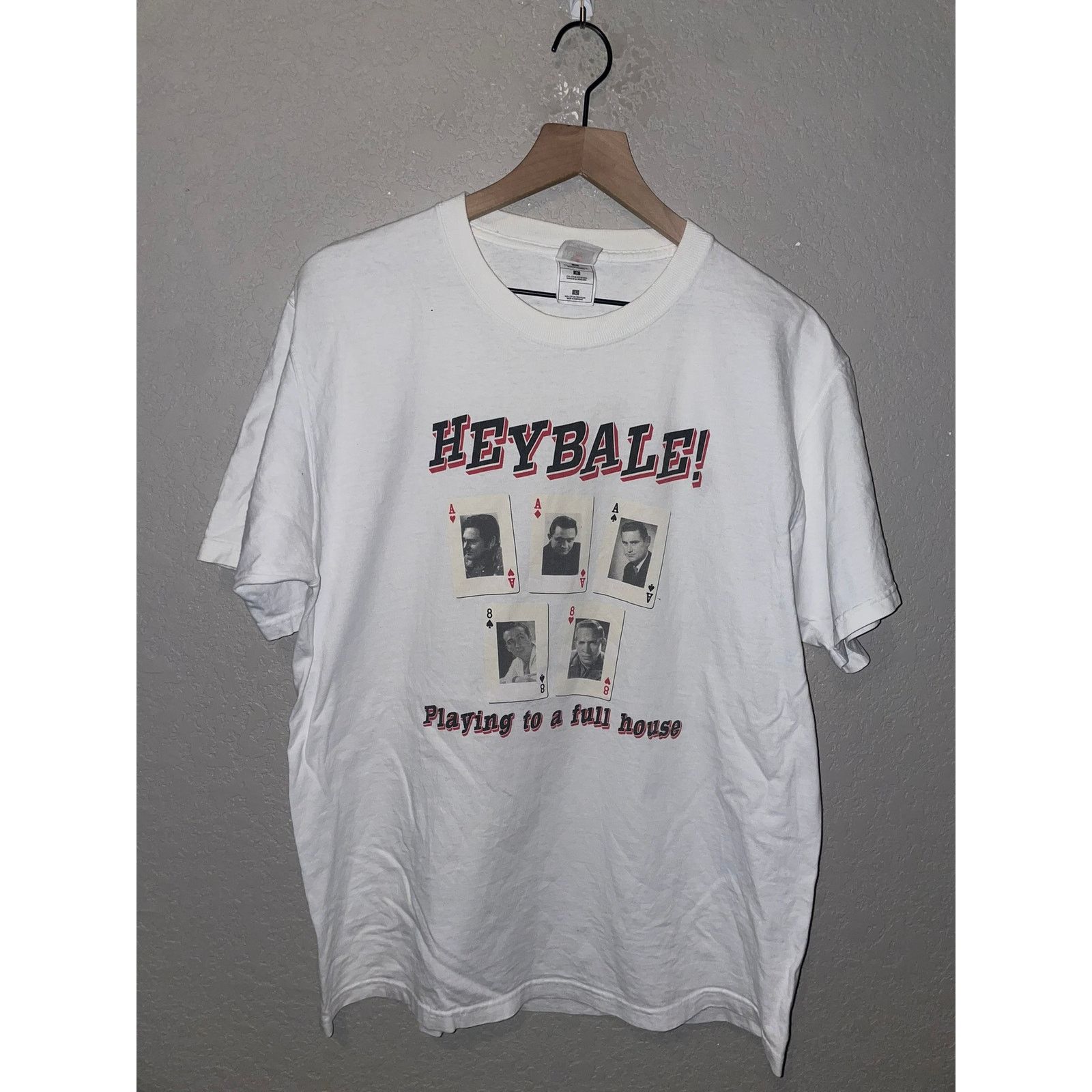Fruit Of The Loom Vintage Heybale Shirt Playing To A Full House Country Band L Size US L / EU 52-54 / 3 - 1 Thumbnail