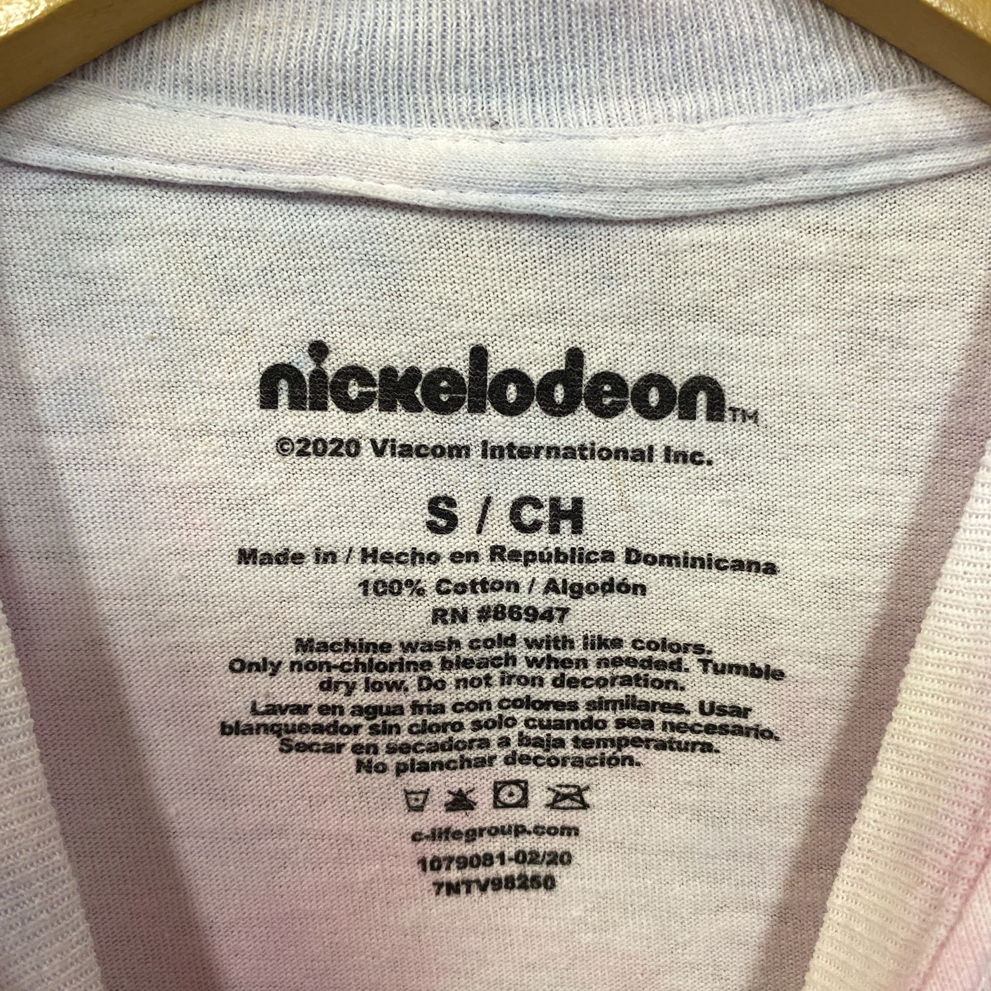 Nickelodeon Nickelodeon Rugrats Reptar Is Back Graphic Tie-Dye T-Shirt S Size US S / EU 44-46 / 1 - 4 Thumbnail