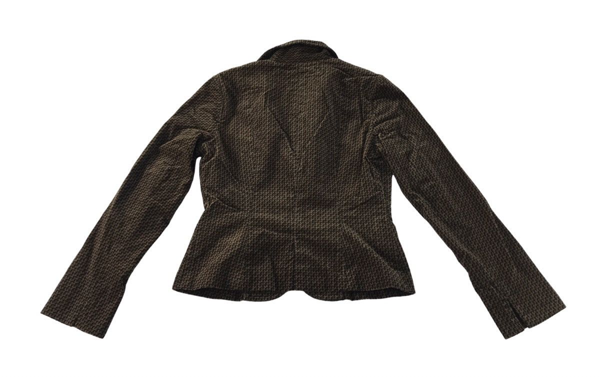 BRAHMIN 90s Brahmin Coat Jacket Full Button Nova Checked Monogram Size S / US 4 / IT 40 - 2 Thumbnail