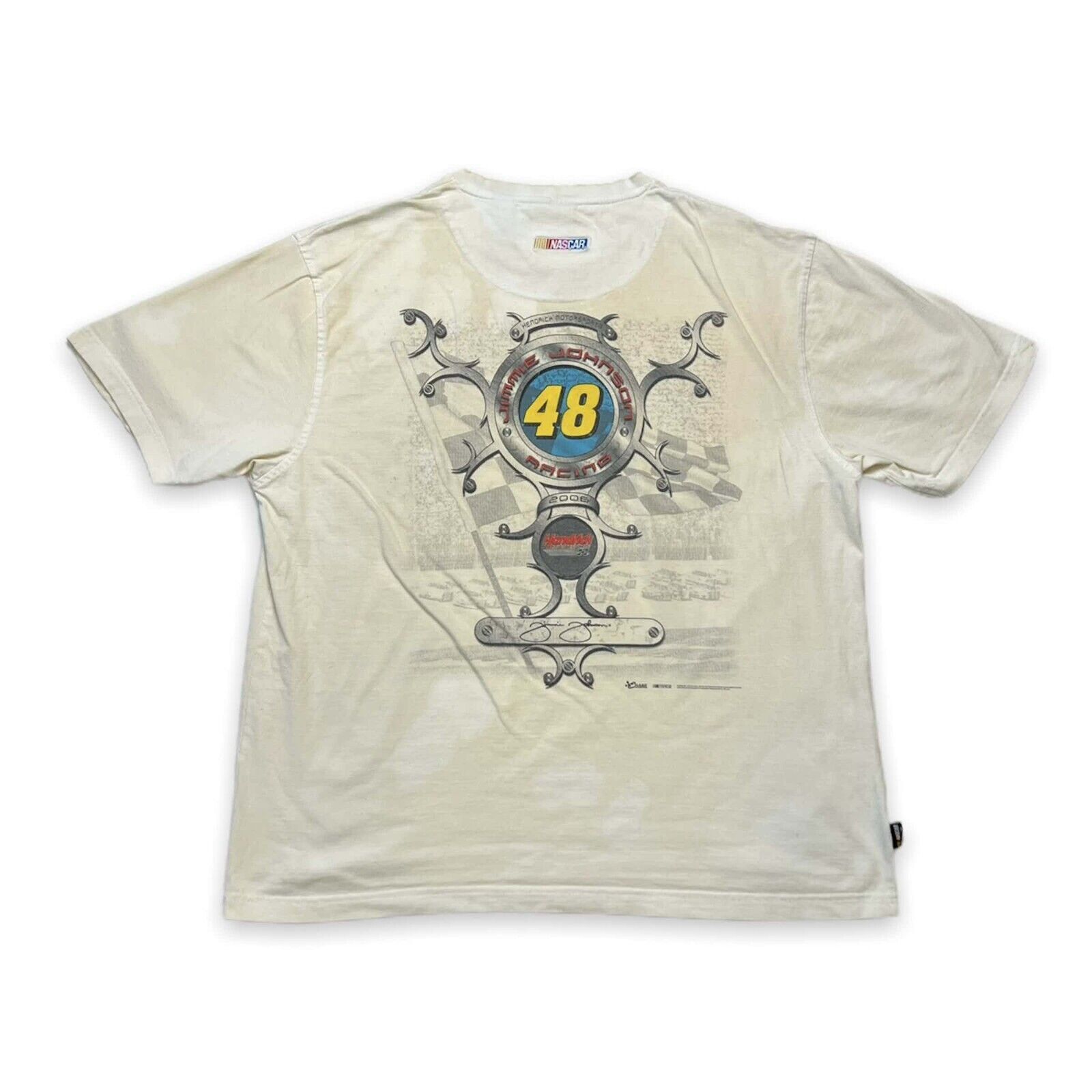Chase Authentics × NASCAR 2006 Chase Athletic Jimmie Johnson T Shirt NASCAR Racing Tee Size US XL / EU 56 / 4 - 6 Thumbnail