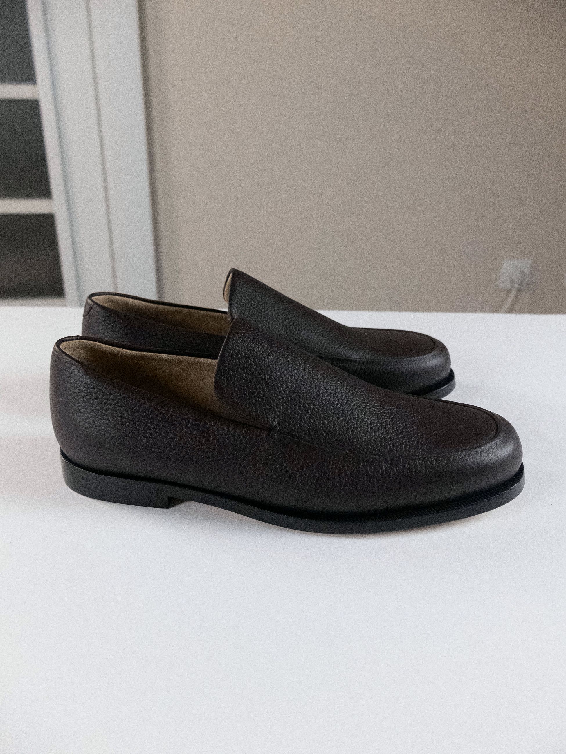 KHAITE KHAITE The Alessio brown leather loafers 7 37 Size US 7 / IT 37 - 5 Thumbnail