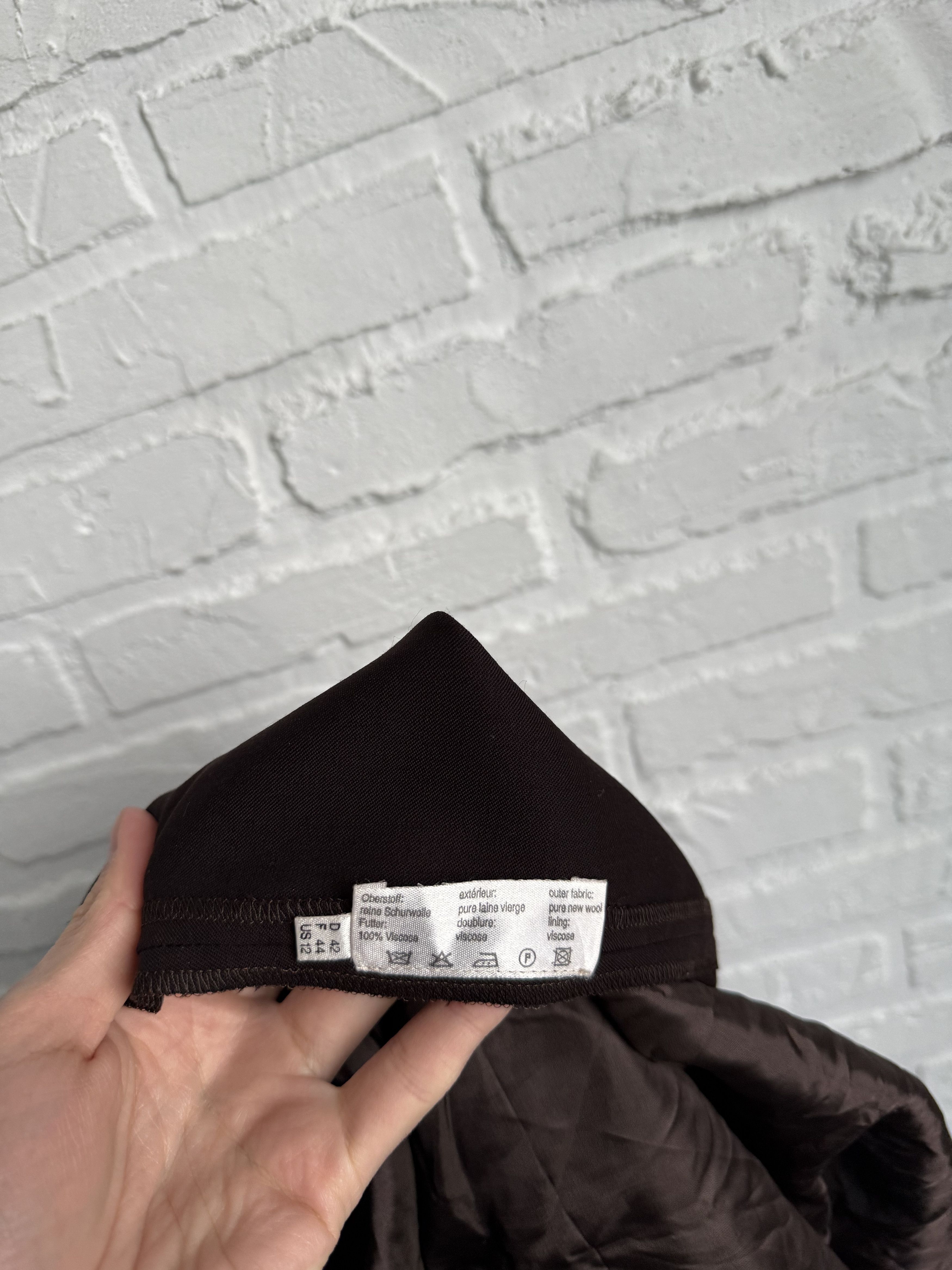 Akris Vintage Akris Punto lightweight wool double breasted jacket Size L / US 10 / IT 46 - 11 Thumbnail