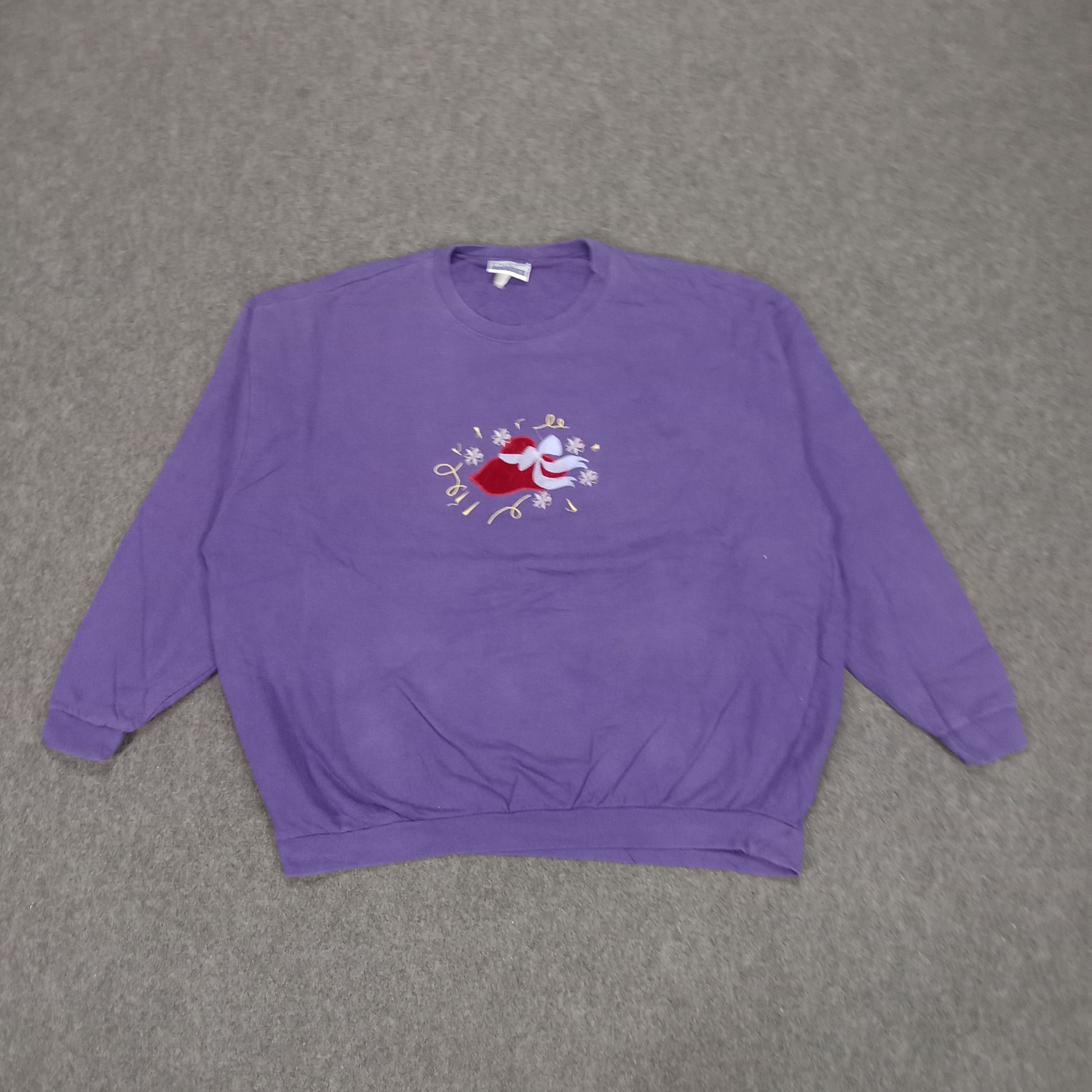 Endles Design Embroidery Art Oversize Sweatshirt