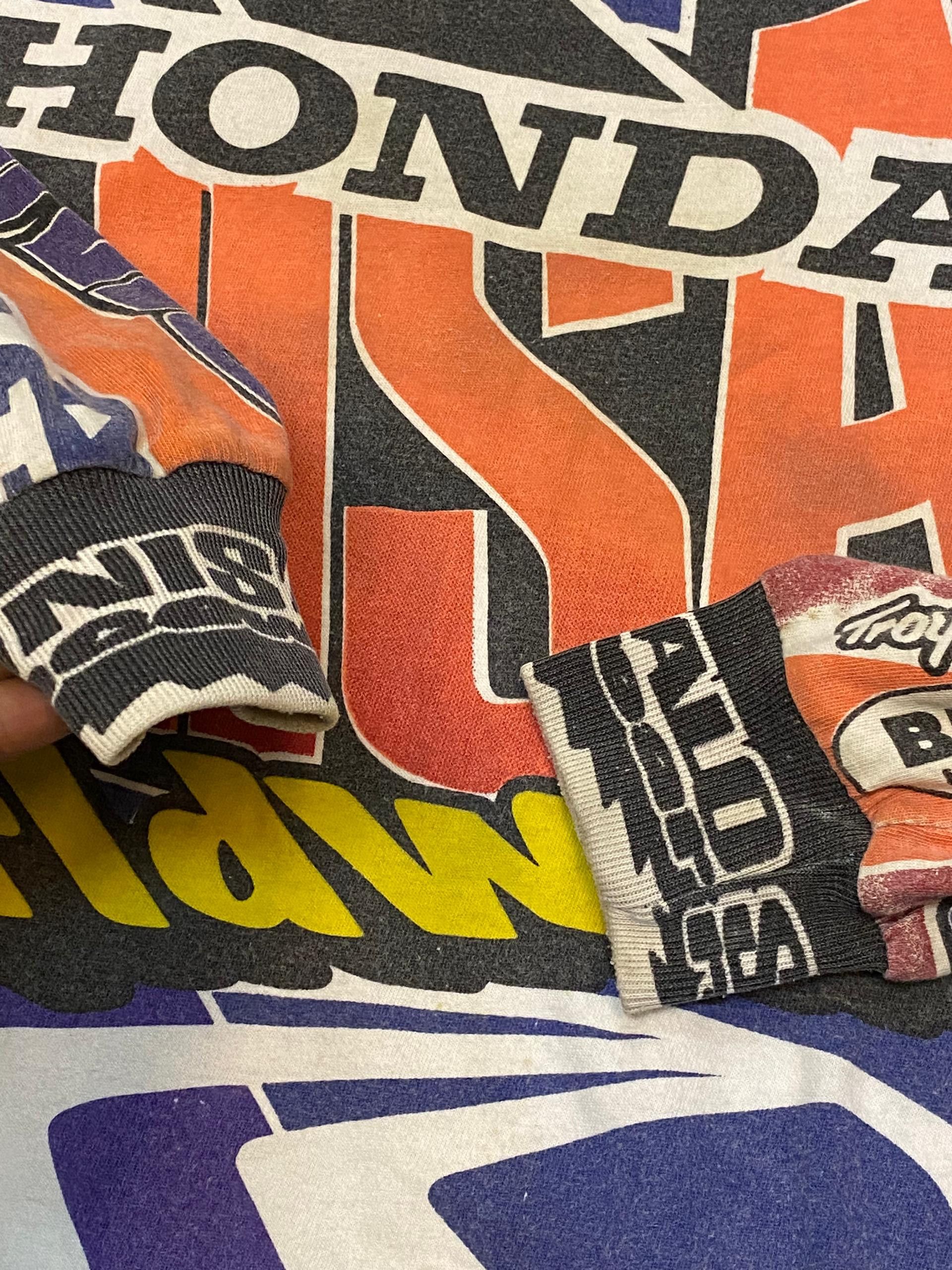 Honda Vintage 90s Jersey Moto Cross Honda Sinisalo 1994 Size US M / EU 48-50 / 2 - 5 Thumbnail