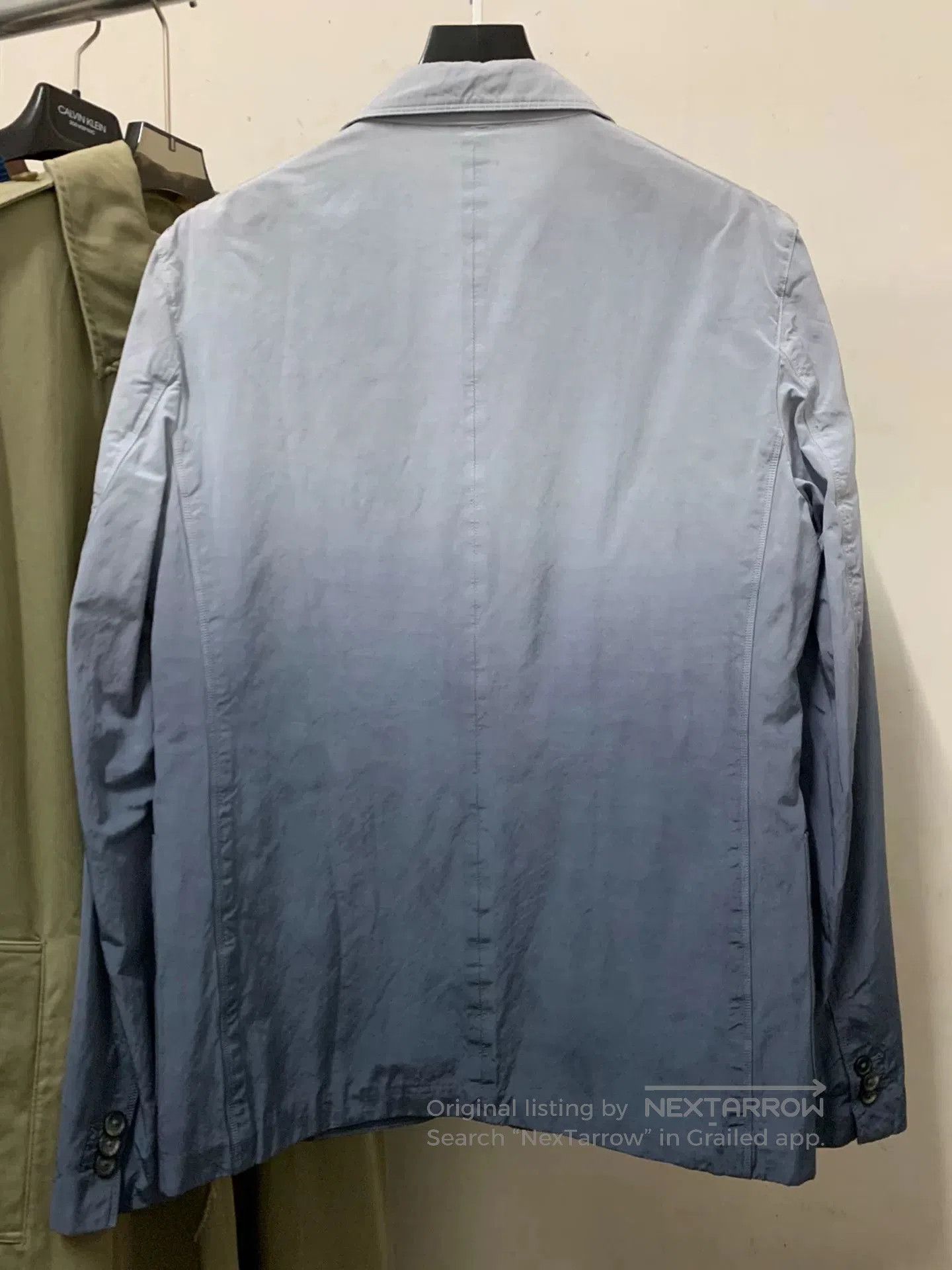 Jil Sander JIL SANDER Gradient Blue Blazer. Size US M / EU 48-50 / 2 - 3 Thumbnail