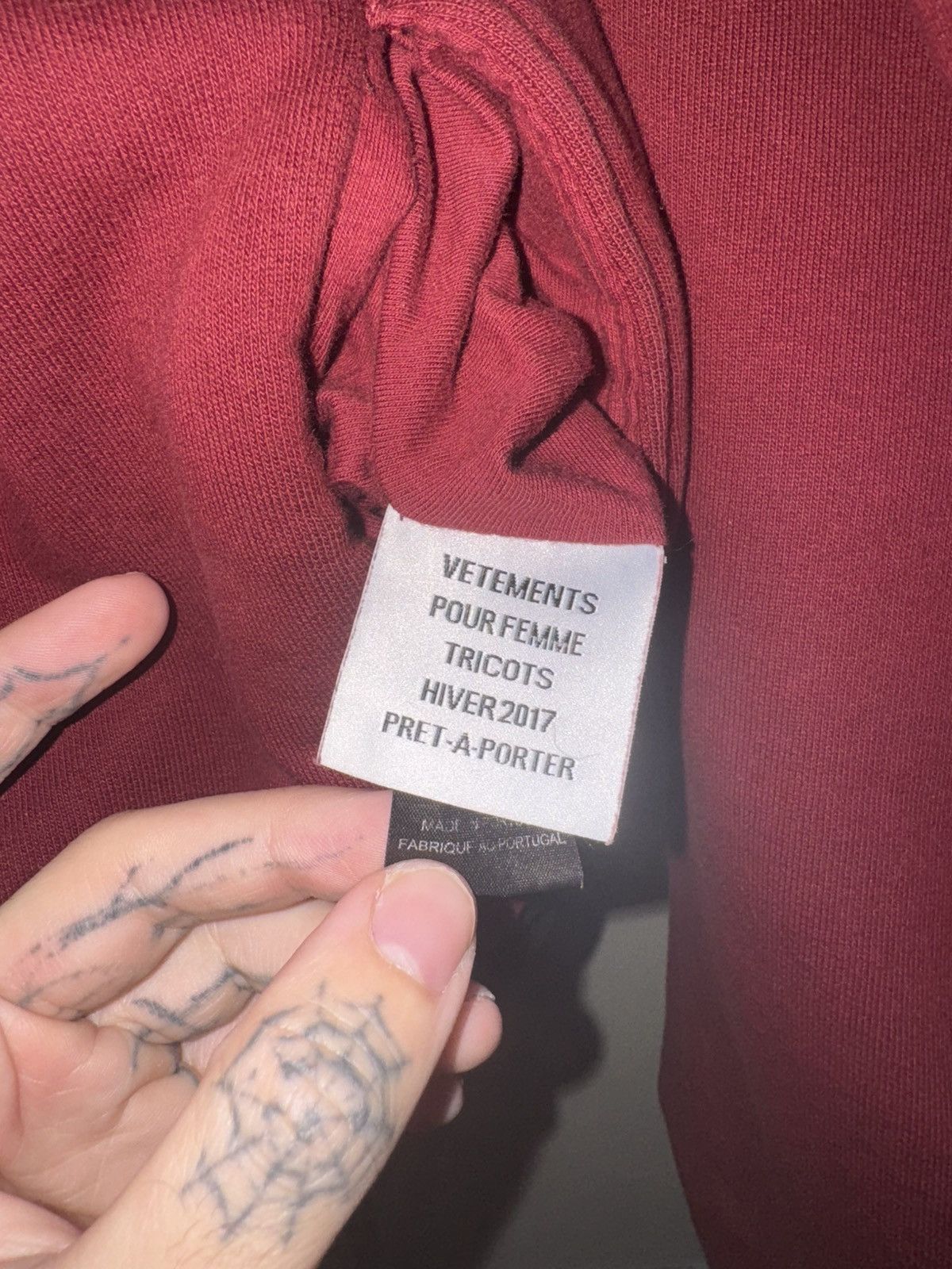 Vetements Vetements Total Fucking Darkness Reversable Hoodie Size US M / EU 48-50 / 2 - 16 Thumbnail