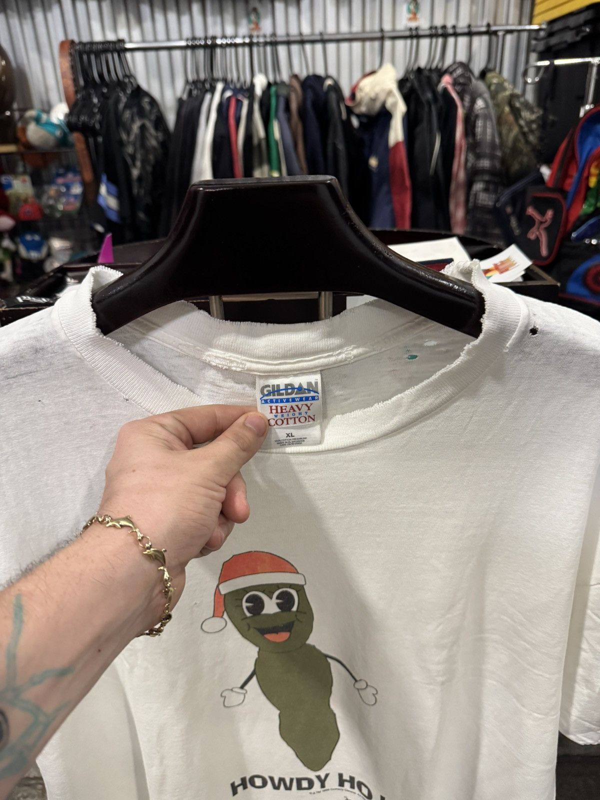 Cartoon Network × Vintage 1998 Vintage Southpark Mr Hankey Shirt XL Size US XL / EU 56 / 4 - 3 Thumbnail