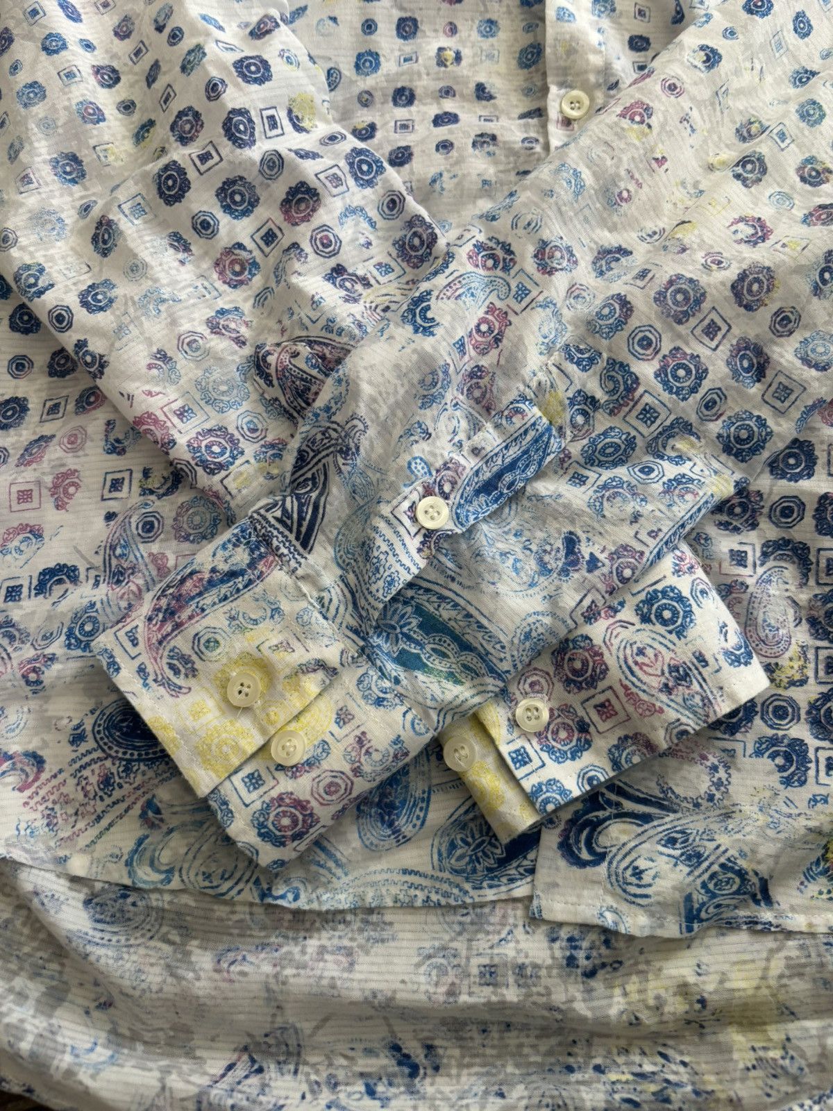 Vintage Vintage Long Sleeve Button-Up Size US XL / EU 56 / 4 - 2 Thumbnail