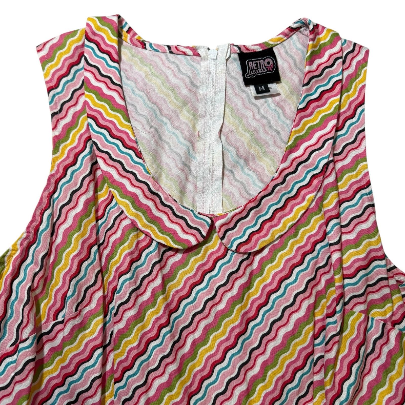Other Retrolicious Dress Vintage Inspired Fit & Flare Size Medium Size M / US 6-8 / IT 42-44 - 3 Thumbnail