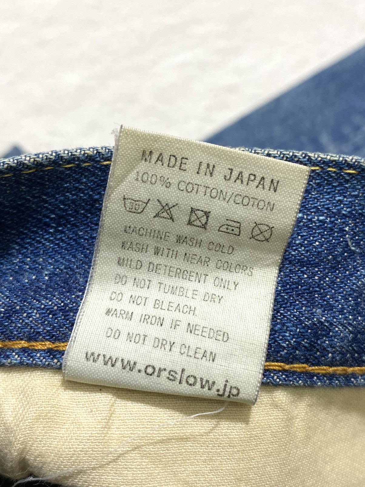 Orslow 🔥RARE🔥 Orslow Selvedge Denim Size US 30 / EU 46 - 7 Thumbnail