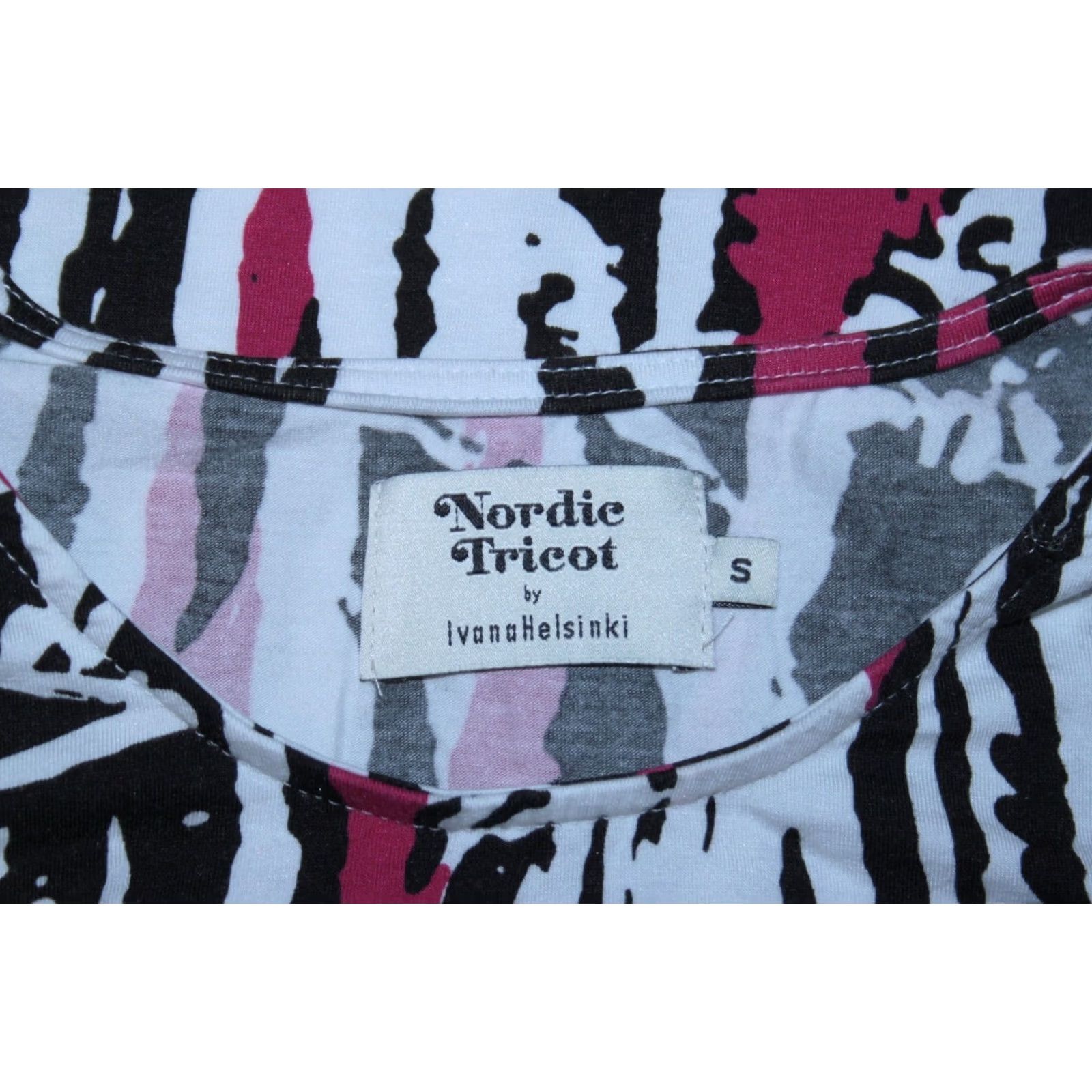 Vintage Nordic Tricot by Ivana Helsinki womens jumper shirt Multicoloured S Size S / US 4 / IT 40 - 5 Thumbnail