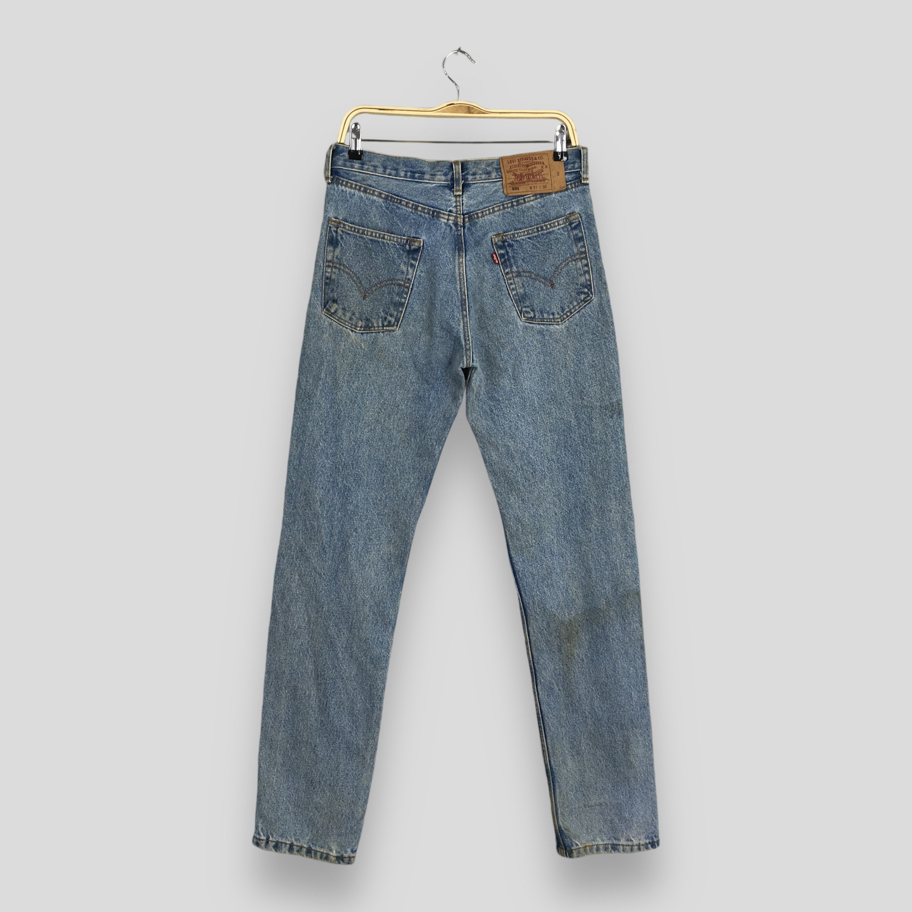 Levi’s 90s 702XX good fade BIGe denim Levi's 702 xx vintage 90s selvedge denim