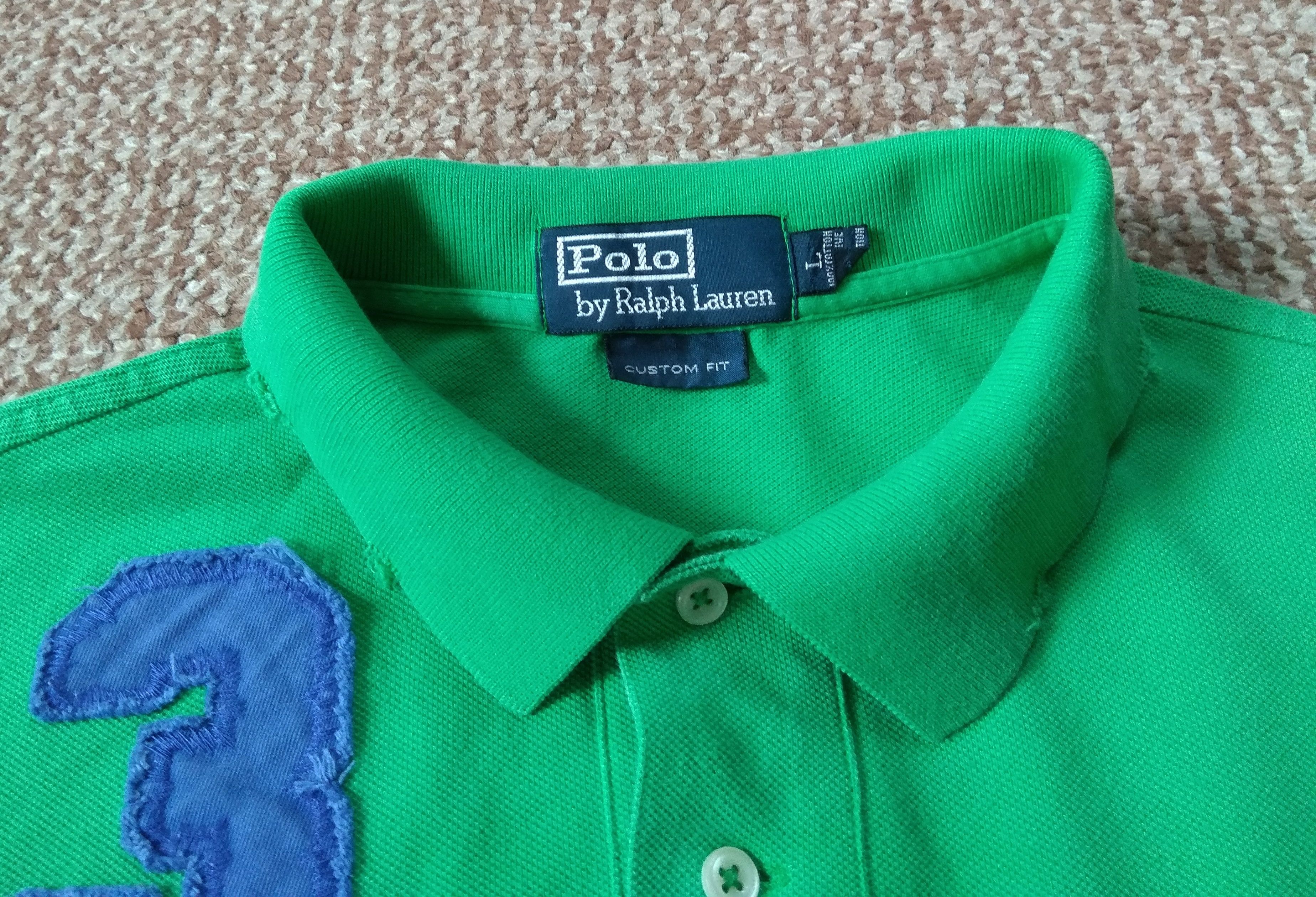 Polo Ralph Lauren Vintage Y2K Polo Ralph Lauren #3 Distressed Shirt Big Pony Size US L / EU 52-54 / 3 - 7 Thumbnail