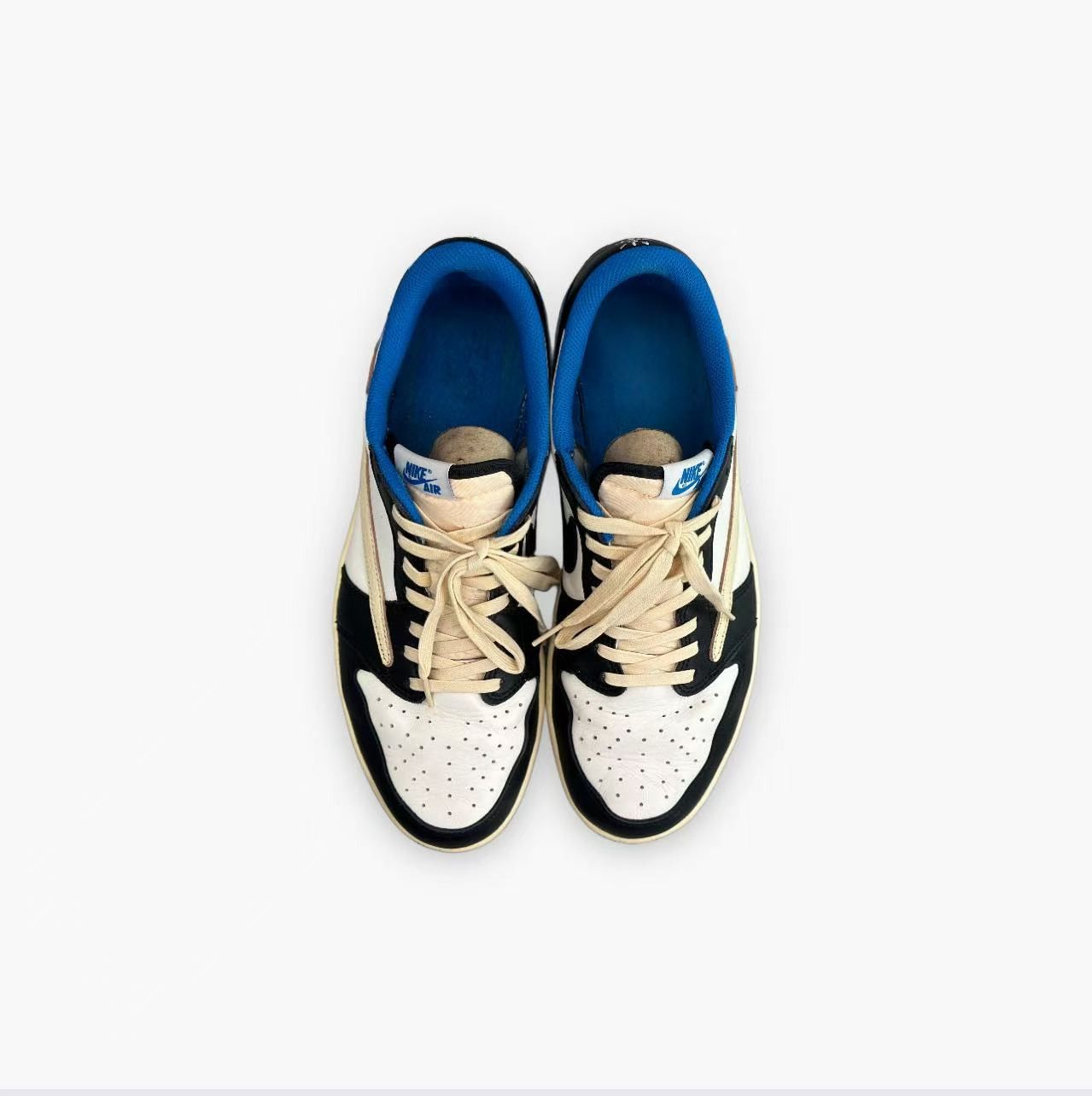 Nike × Travis Scott Nike AJ X Travis Scott X Fragment Desgng low top sneakers Size US 11.5 / EU 44-45 - 9 Thumbnail