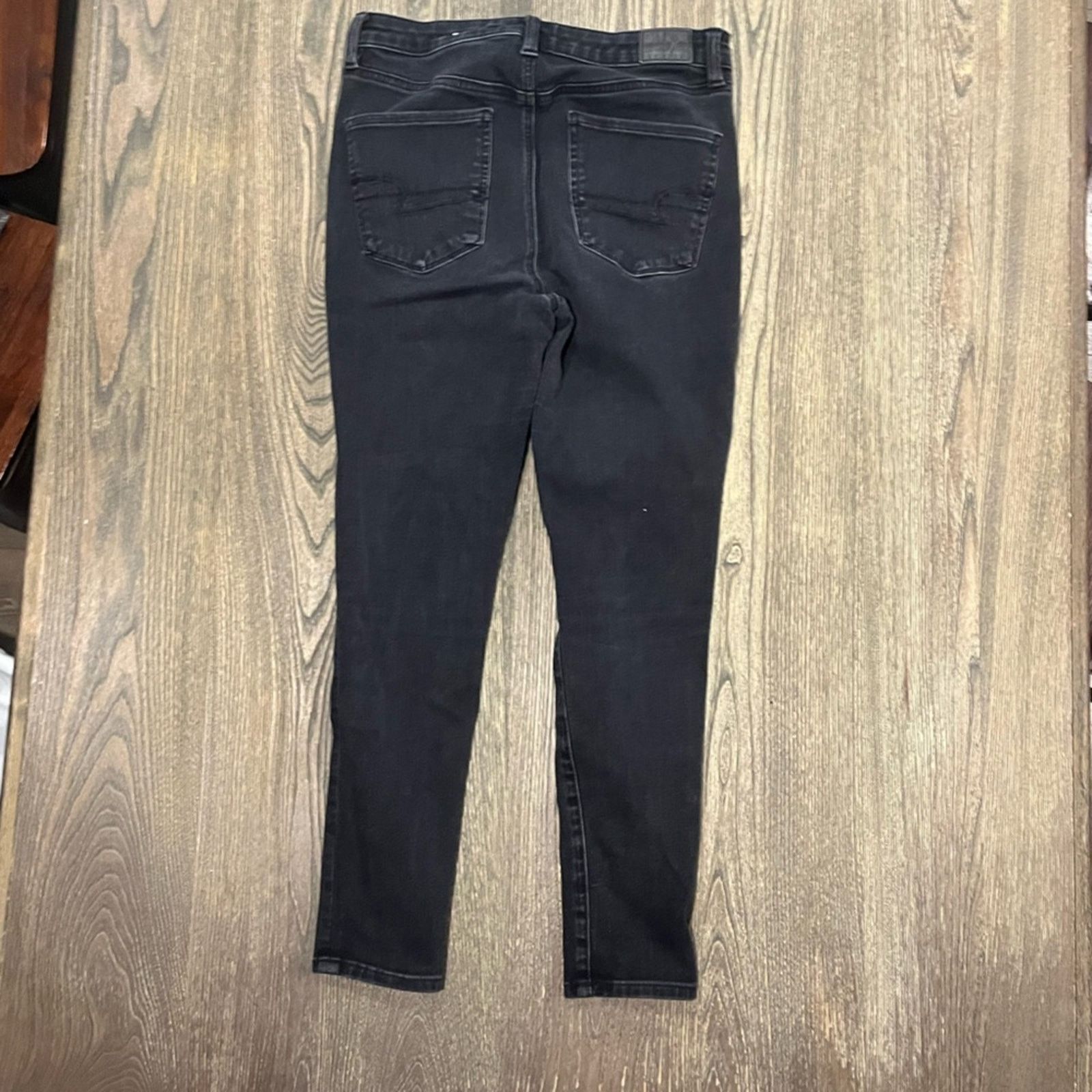 American Eagle Outfitters American Eagle The Dream Jeans Skinny High Rise Stretch Size 30" / US 8 / IT 44 - 9 Thumbnail