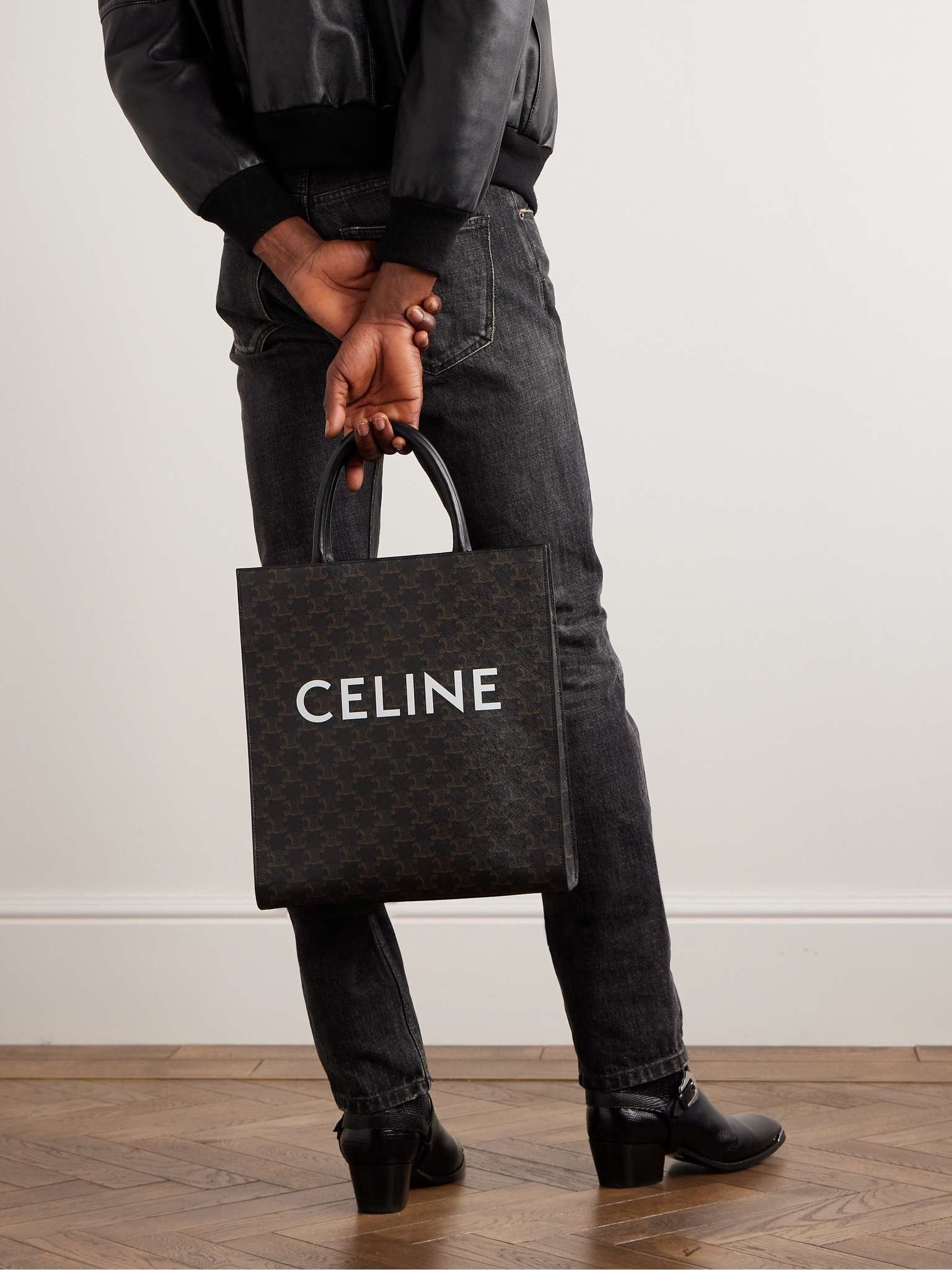 Celine o1w1db10525 Size : OS /194432 Medium Cabas Bag in Brown Size ONE SIZE - 5 Thumbnail