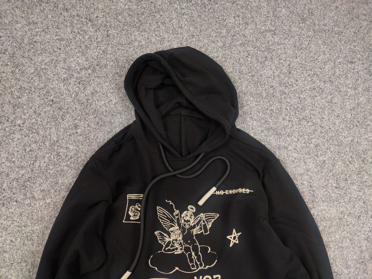 Japanese Brand Vagabond Studio Design Art Logo Make Sex Oversized Hoodie Size US M / EU 48-50 / 2 - 4 Thumbnail