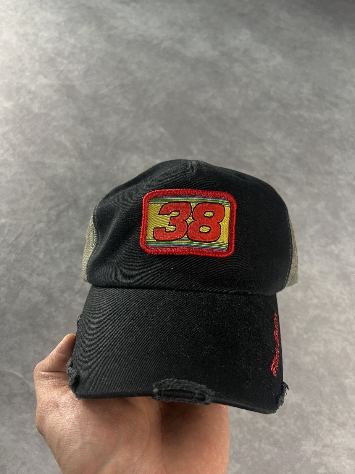 NASCAR NASCAR #38 Black Chase Authentic's Adjustable Hat Size ONE SIZE - 1 Thumbnail