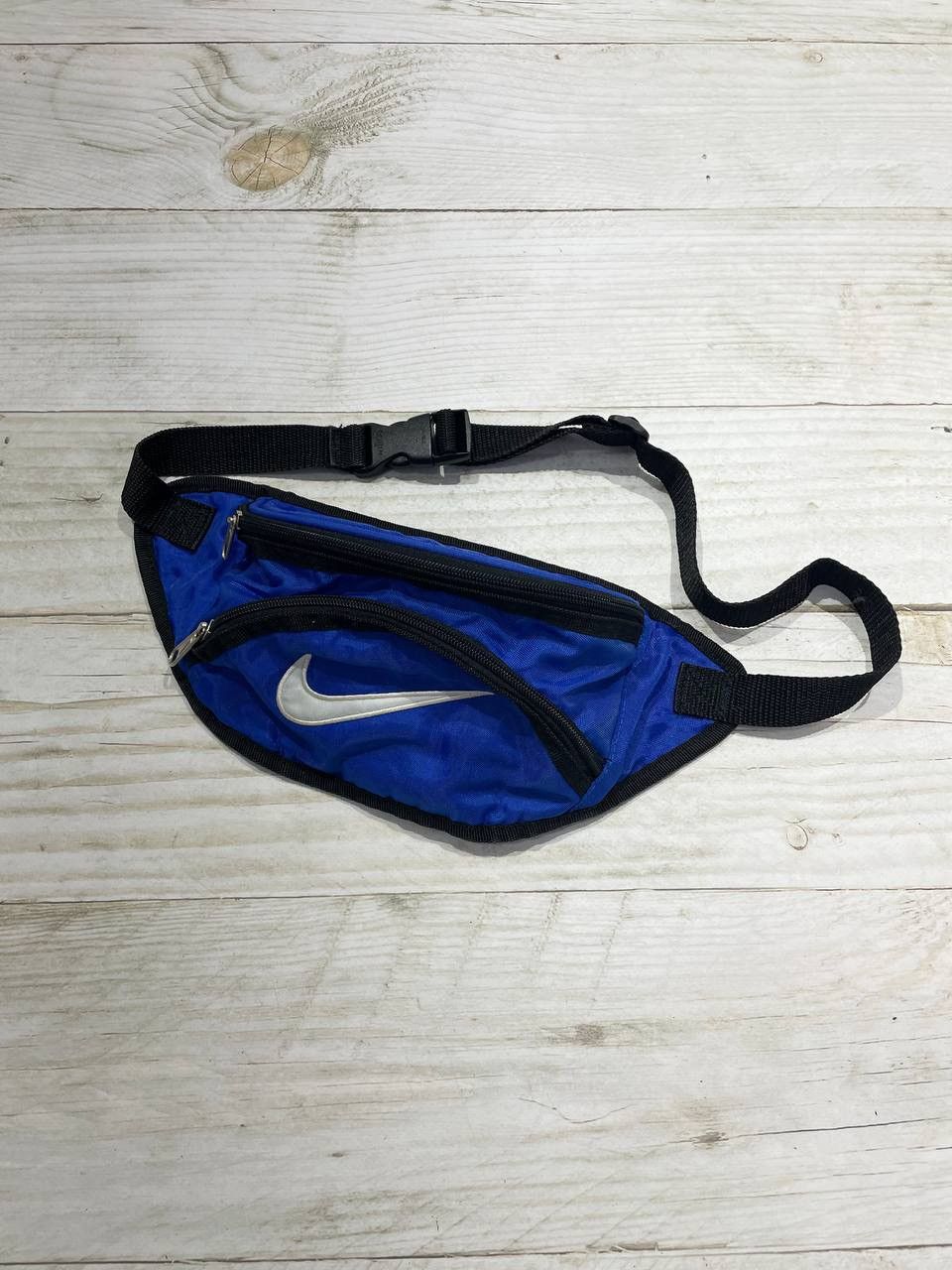 Nike Vintage Nike Waist Bag Swoosh 90s Size ONE SIZE - 2 Thumbnail