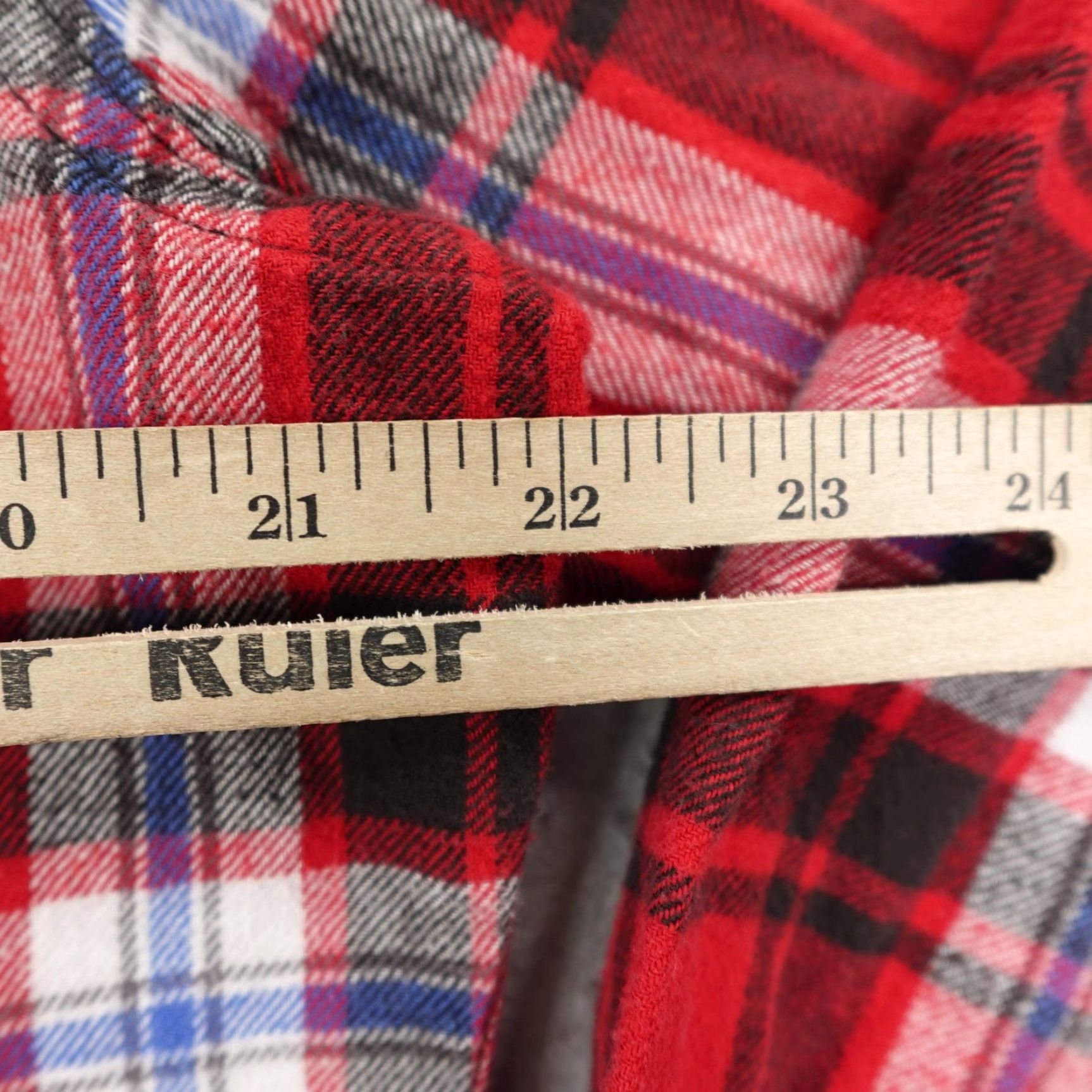Wrangler VINTAGE Wrangler Shirt Mens Large Red Plaid Flannel Pearl Snap Cowboy Western Button-Up Long Sleeve Cotton Pocketed Size US L / EU 52-54 / 3 - 5 Thumbnail