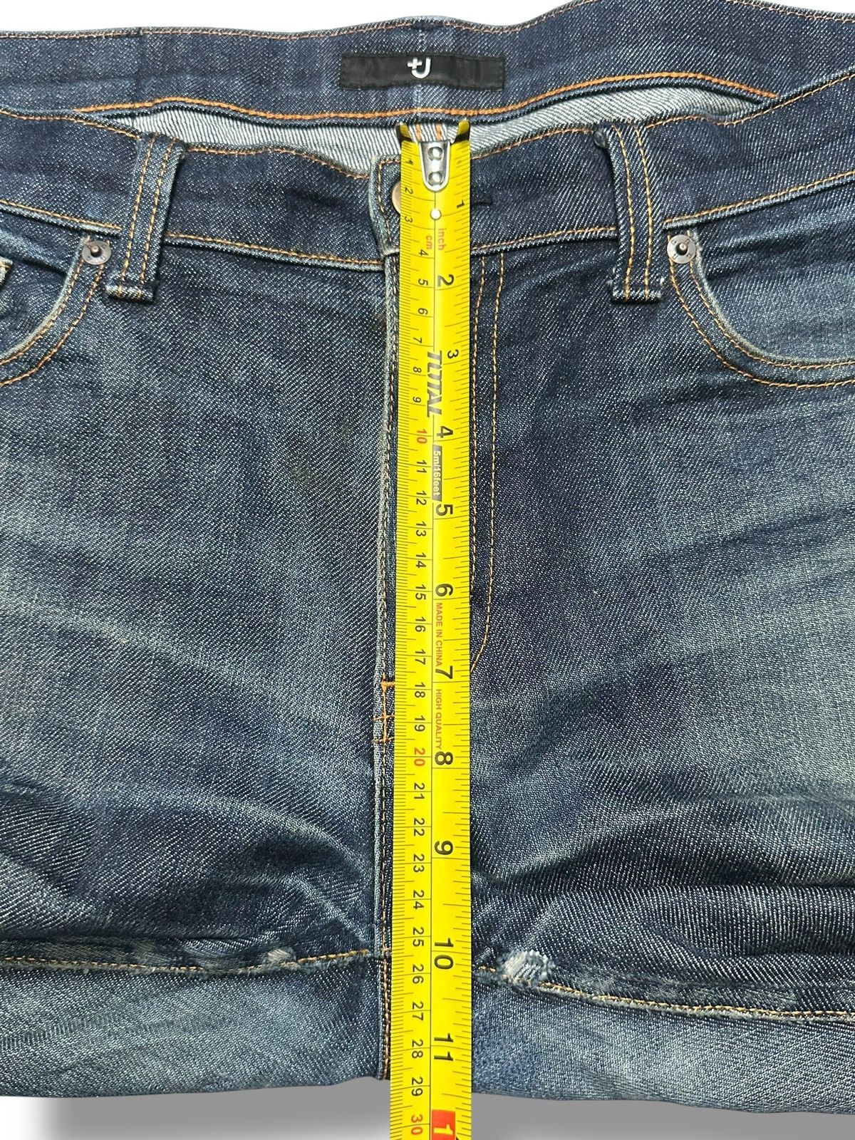 Jil Sander × Uniqlo Uniqlo +J Slim Fit Selvedge Japan Denim Jeans With Faded Size US 34 / EU 50 - 20 Thumbnail