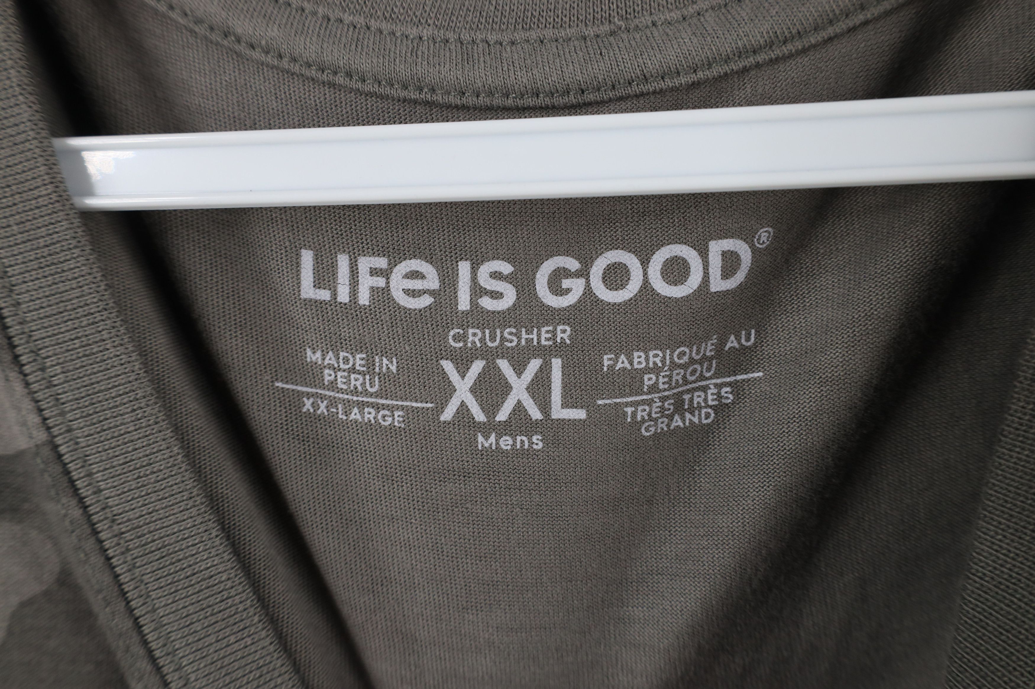 Life is Good × Vintage Life Is Good Buck Buck Moose Camouflage Short Sleeve T-Shirt Size US XXL / EU 58 / 5 - 5 Thumbnail