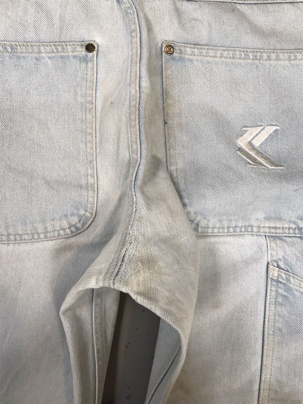 Karl Kani × Vintage Vintage Karl Kani carpenter dusty denim Size US 35 - 13 Thumbnail