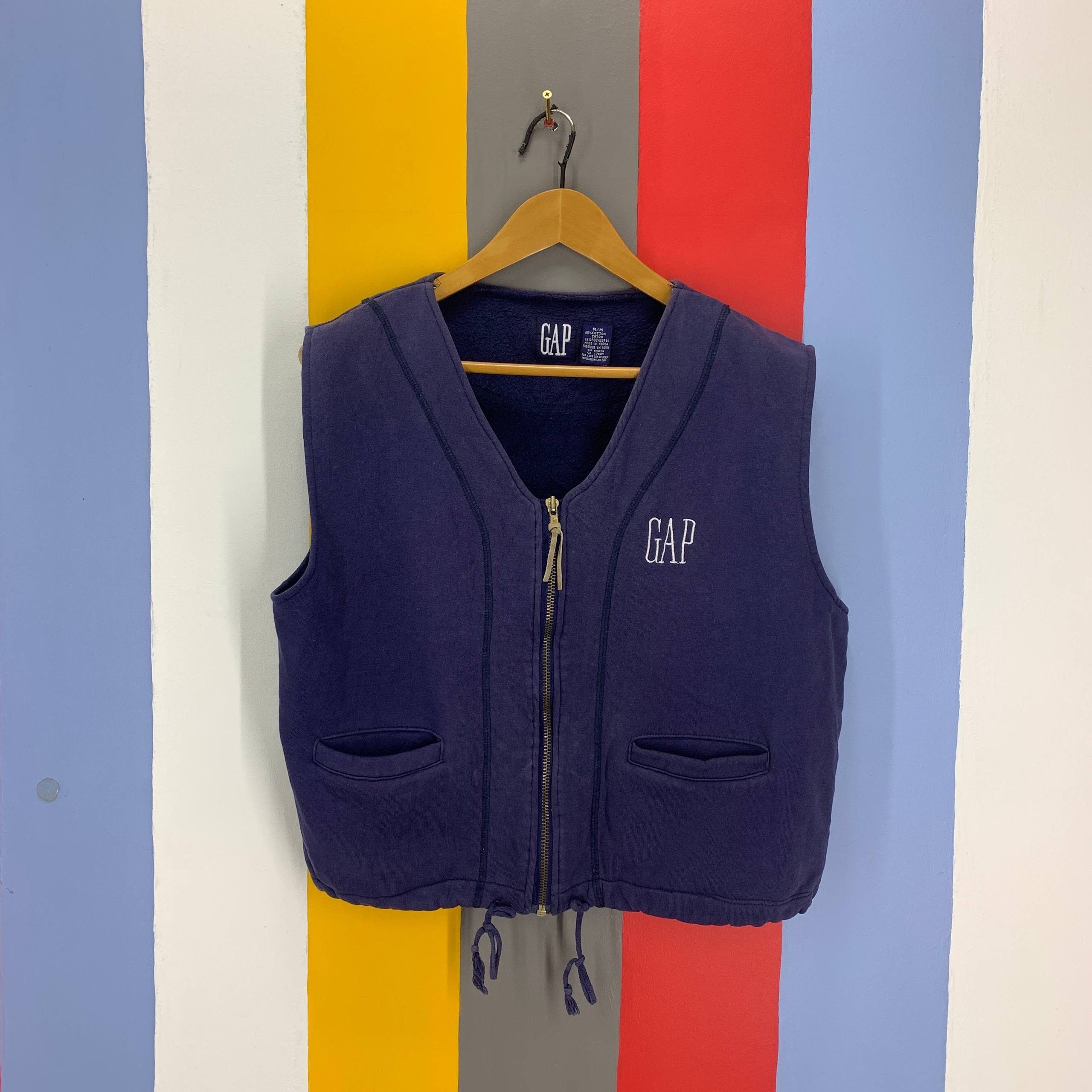 Gap GAP Sleeveless Jacket Tank Top #2609/Z Size US M / EU 48-50 / 2 - 1 Thumbnail