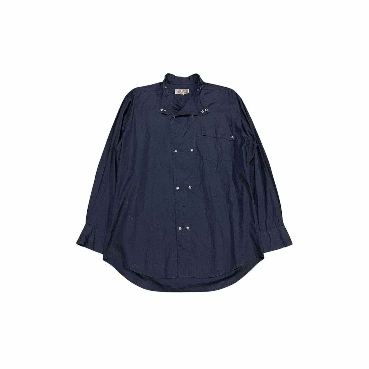 Thierry Mugler Archived 80s Thierry Mugler Double Breast Snap Button Shirt Size US XL / EU 56 / 4 - 1 Thumbnail