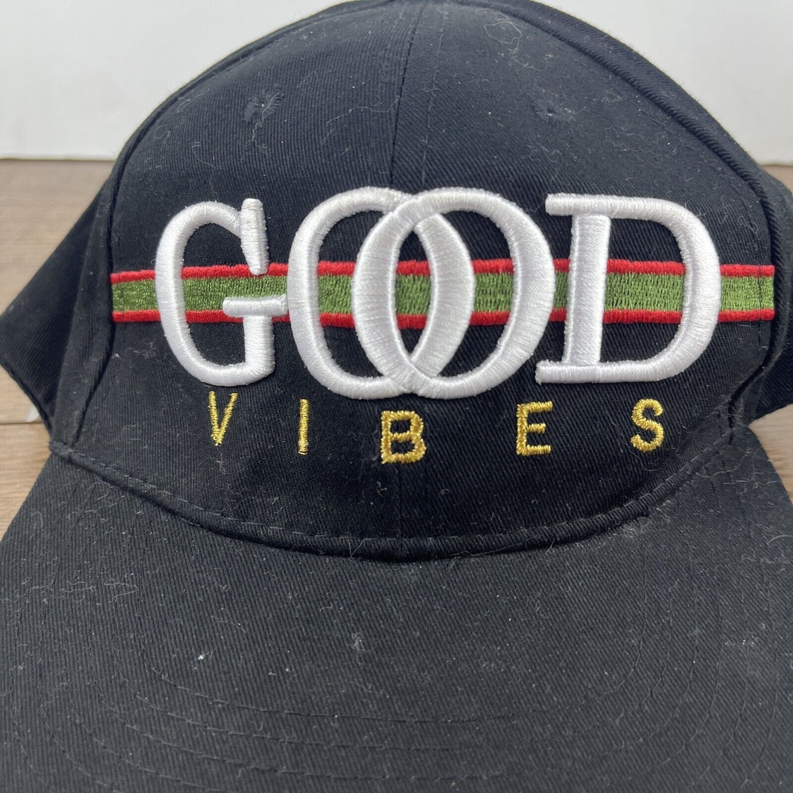 Other Good Vibes Hat Good Vibe Black Hat Adjustable Adult Size Hat Size ONE SIZE - 6 Thumbnail