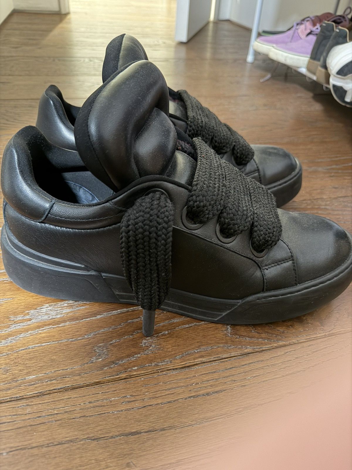 Dolce & Gabbana Dolce&Gabbana Chunky Leather Sneakers Size US 12 / EU 45 - 1 Thumbnail