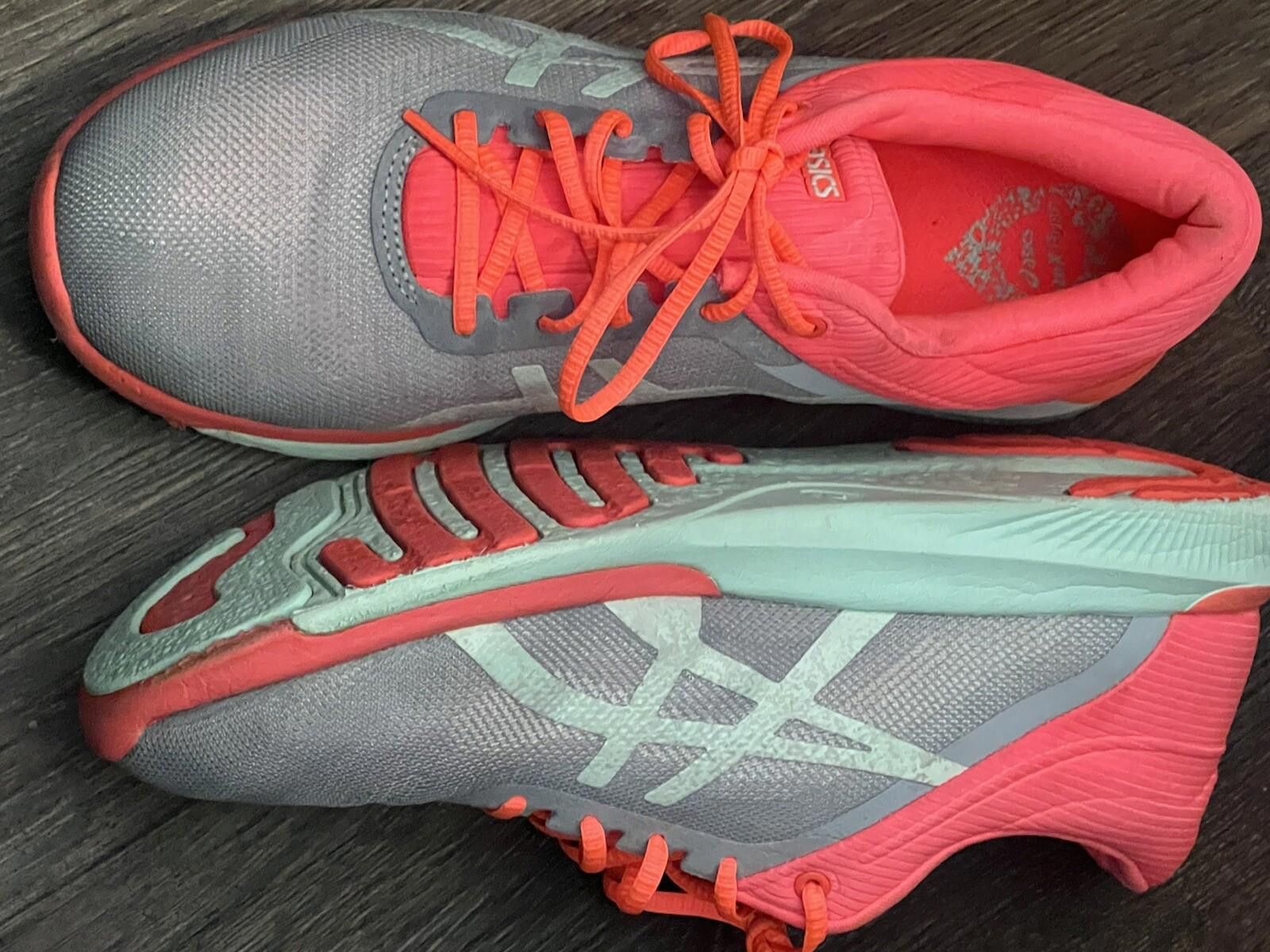 Asics ASICS Fuzex Rush Running Womens Grey Athletic T768N-9687 10 Size US 10 / IT 40 - 5 Thumbnail