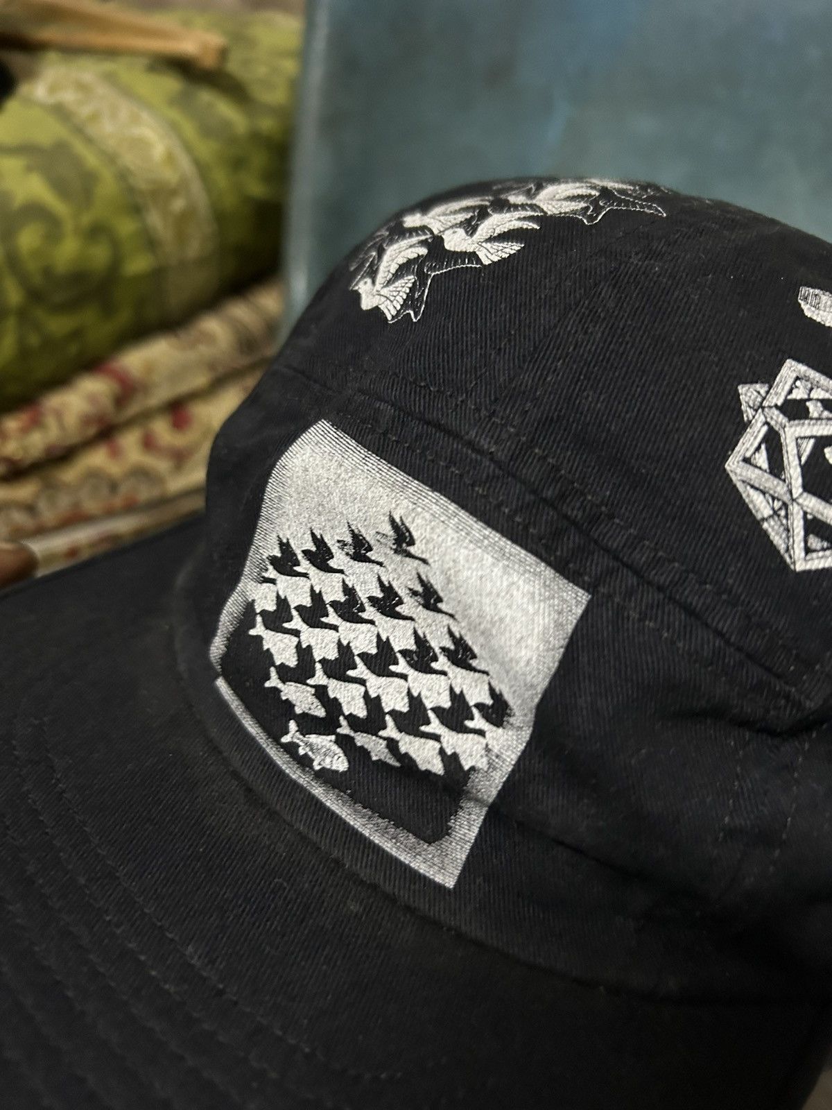 Supreme x M.C. Escher Five Panel Camp Cap Size ONE SIZE - 16 Thumbnail