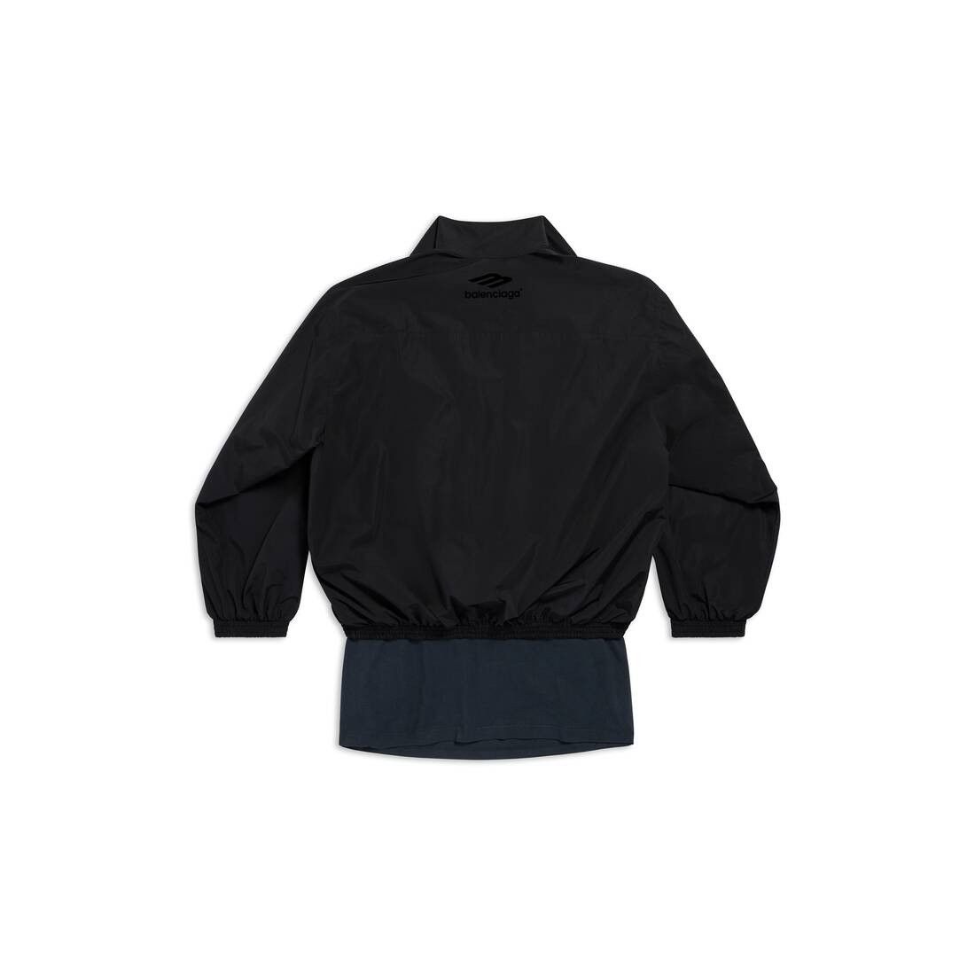 Balenciaga o1tr1nto1025 Patched Tracksuit Jacket in Black Size US XS / EU 42 / 0 - 2 Thumbnail