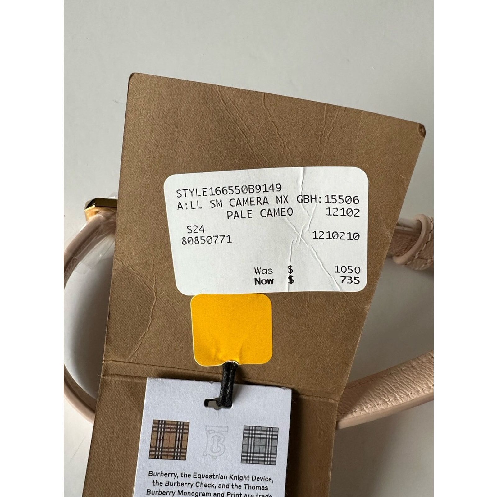 Burberry Burberry Small Camera House Check Shoulder Bag 80850771 Size ONE SIZE - 16 Thumbnail