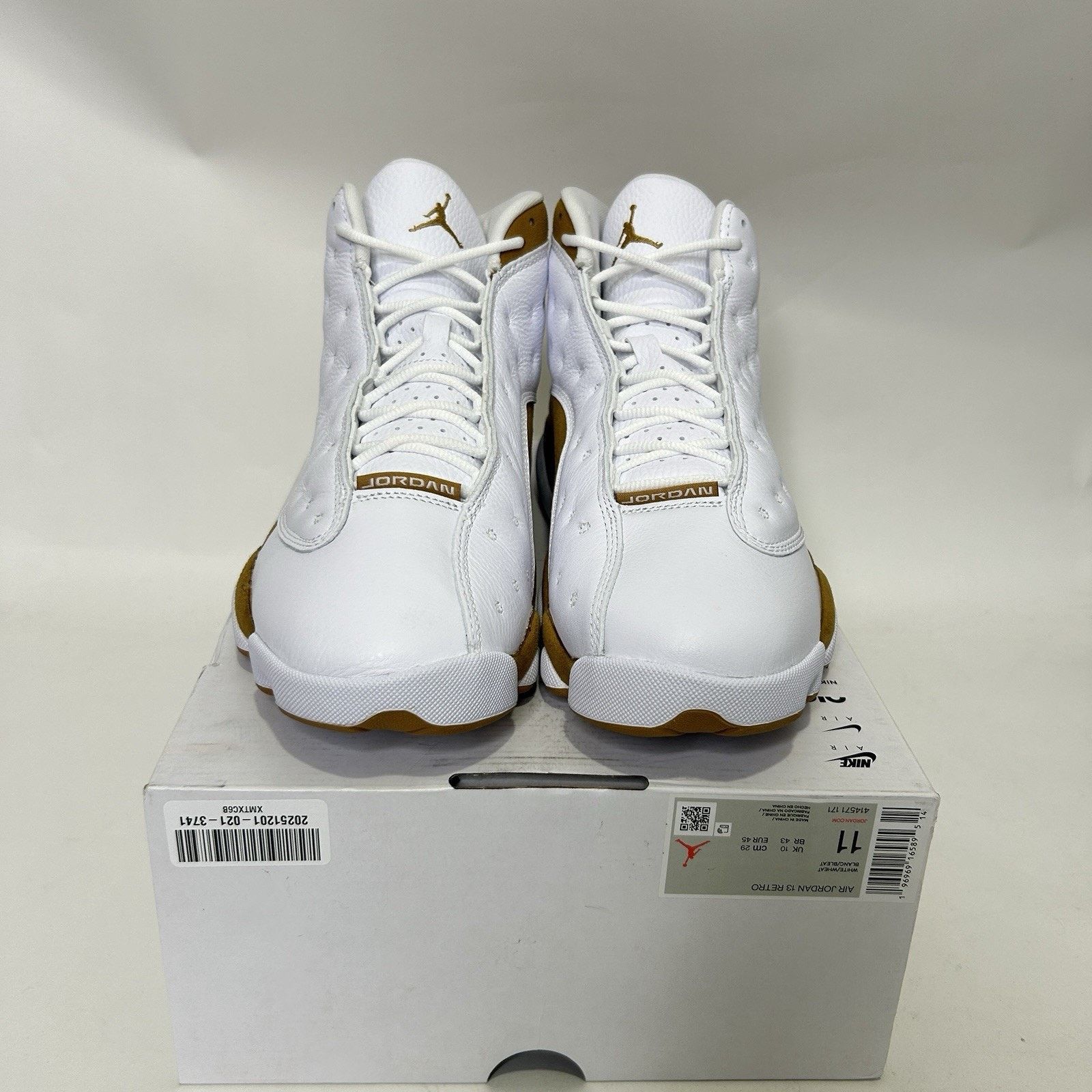 Jordan Brand Nike Air Jordan 13 Retro “Wheat White” 2023 Size US 10 / EU 43 - 2 Thumbnail